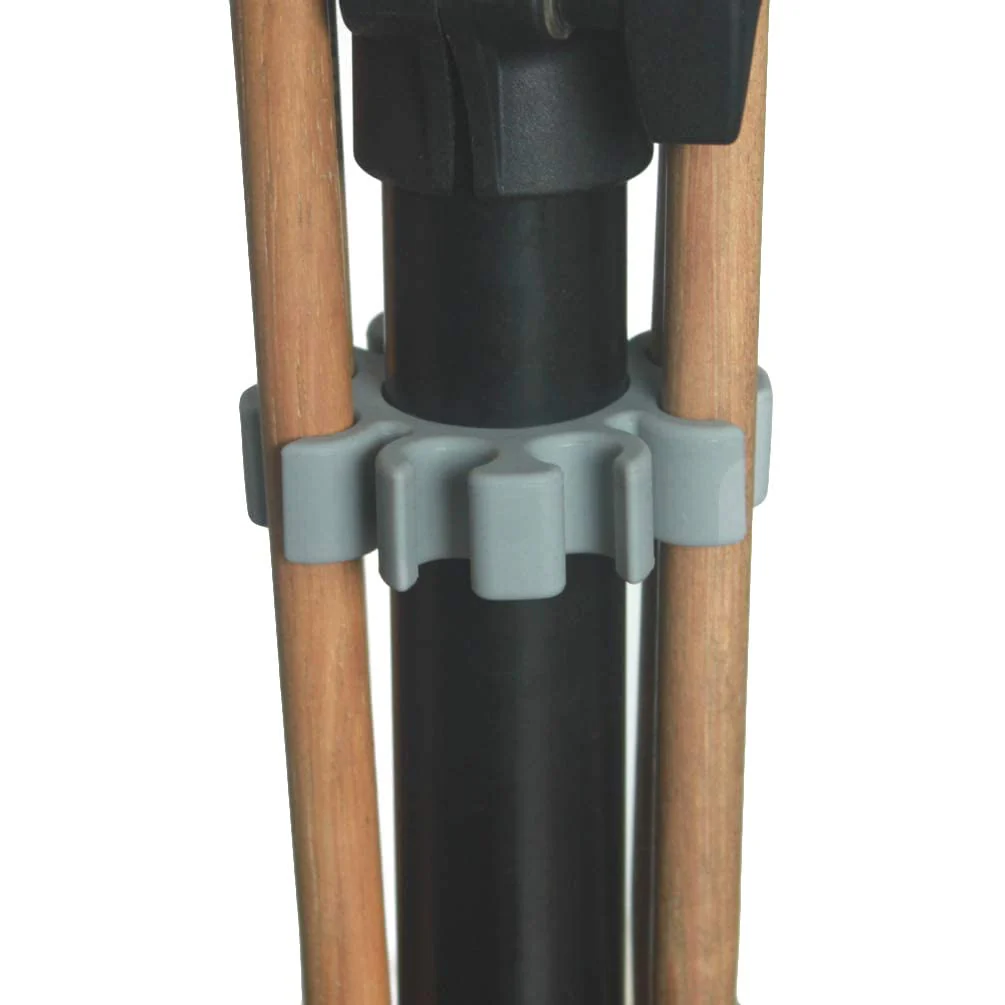Silicone E Drum Stick Holder Clip Holds up to 4 Pairs Drumsticks Holder Display Stand Drumstick Accessories (Black) Black - Image 4