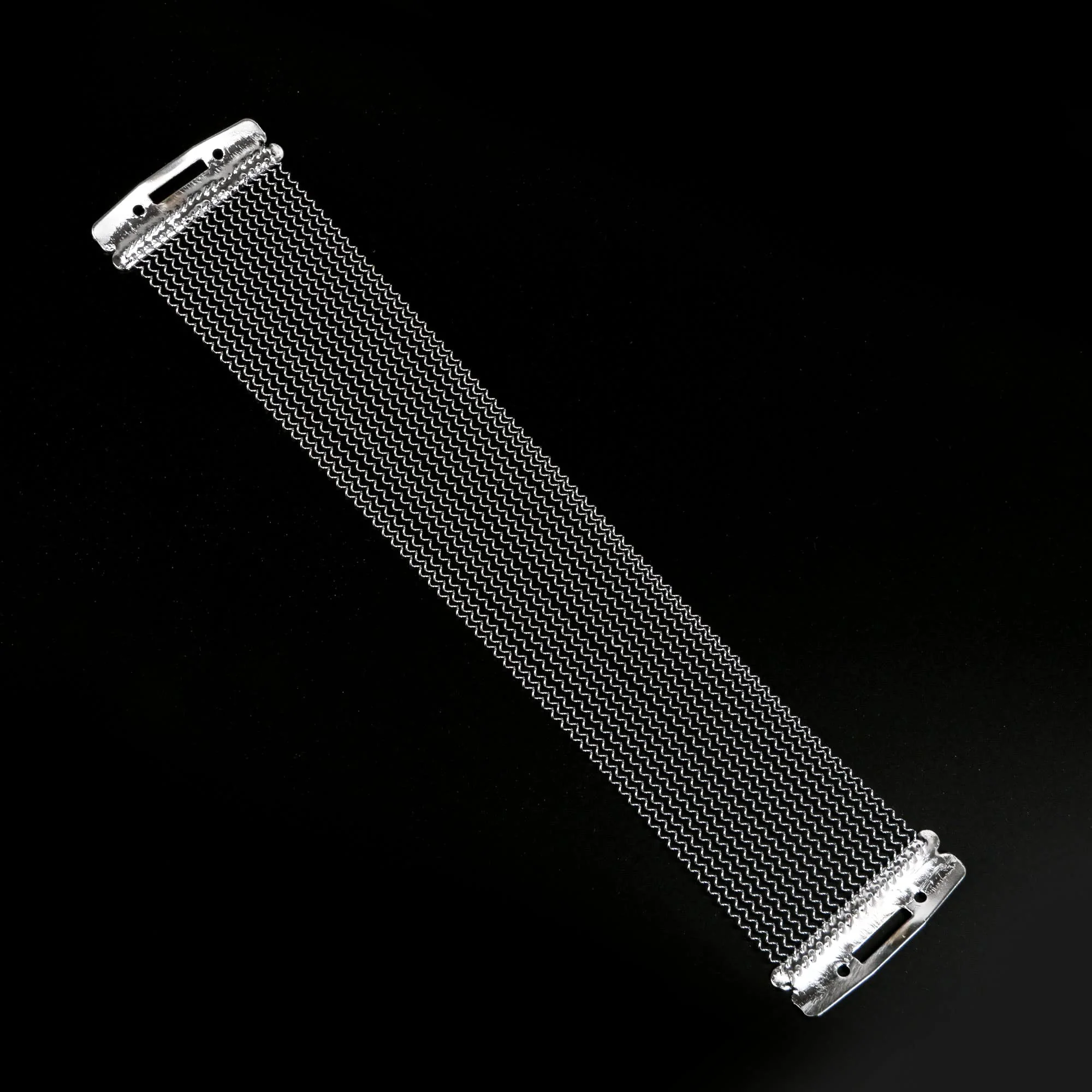 Silver 20 Strands Steel Snare Drum Wire Springs Drum Accessories for 12 Inch Snare Drum Pack of 3 - Image 4