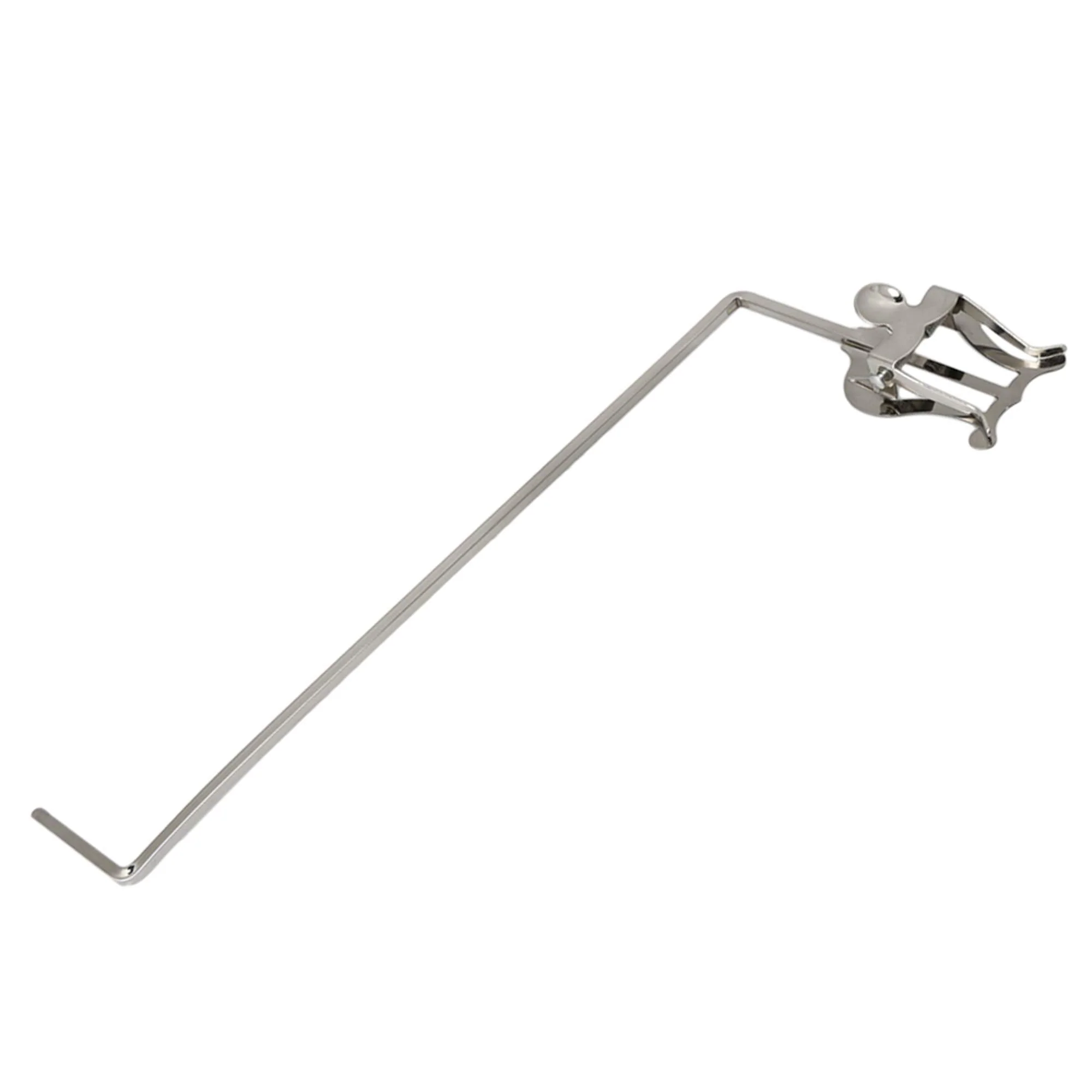 Silver 3/4 Vertical Keys Euphonium Marching Clip, 3/4 Vertical Keys Music Sheet Clip