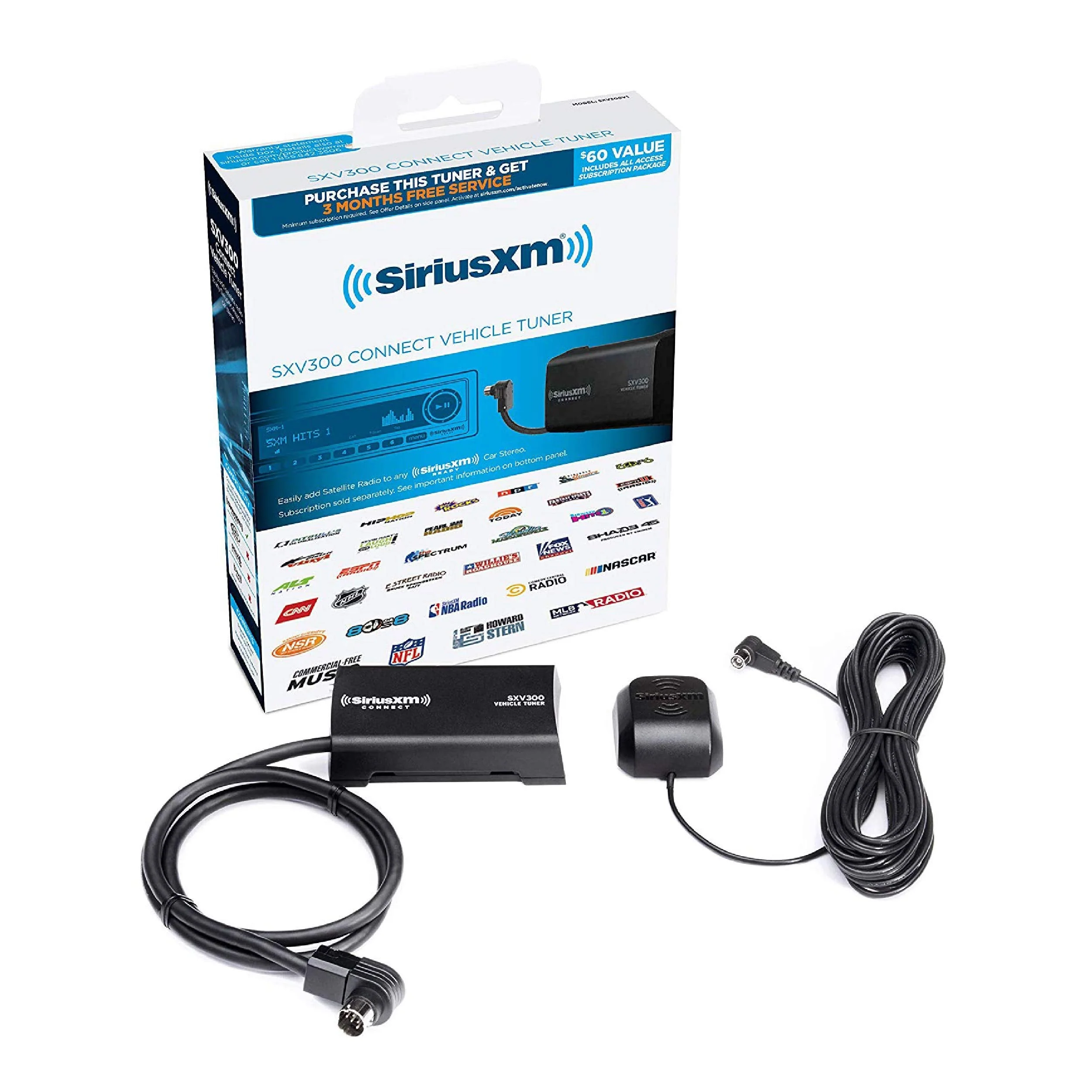 SiriusXM SXV300v1 Connect Vehicle Tuner Kit for Satellite Radio with Free 3 Months Satellite and Streaming Service - Image 7