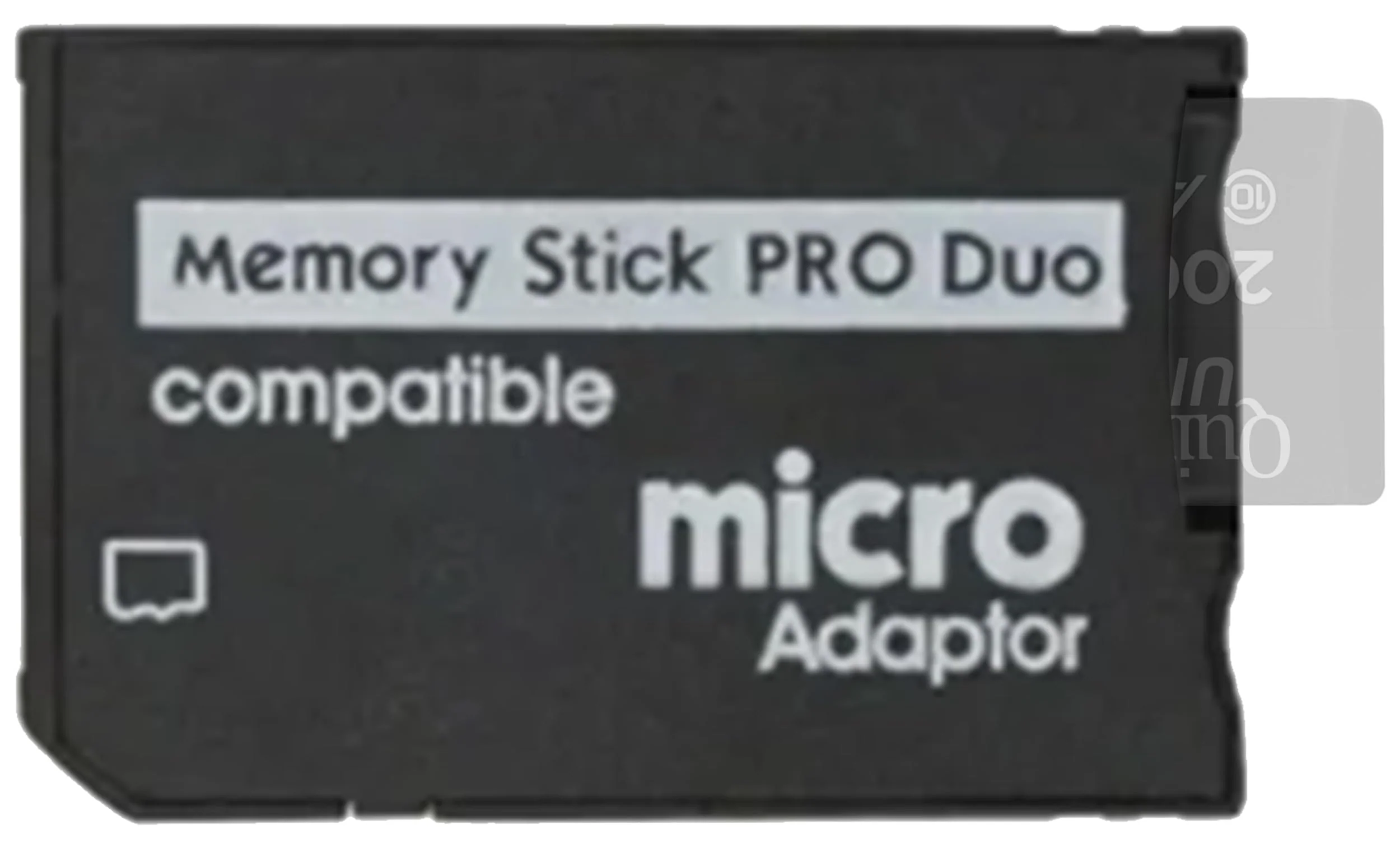 Skywin Memory Stick Pro Duo Adapter - Card Reader for PSP Memory Card Duo Adapter, Easy-to-Use Card Holder Compatible with PlayStation Card, Camera, or Handycam 1 Pack PRO-DUO