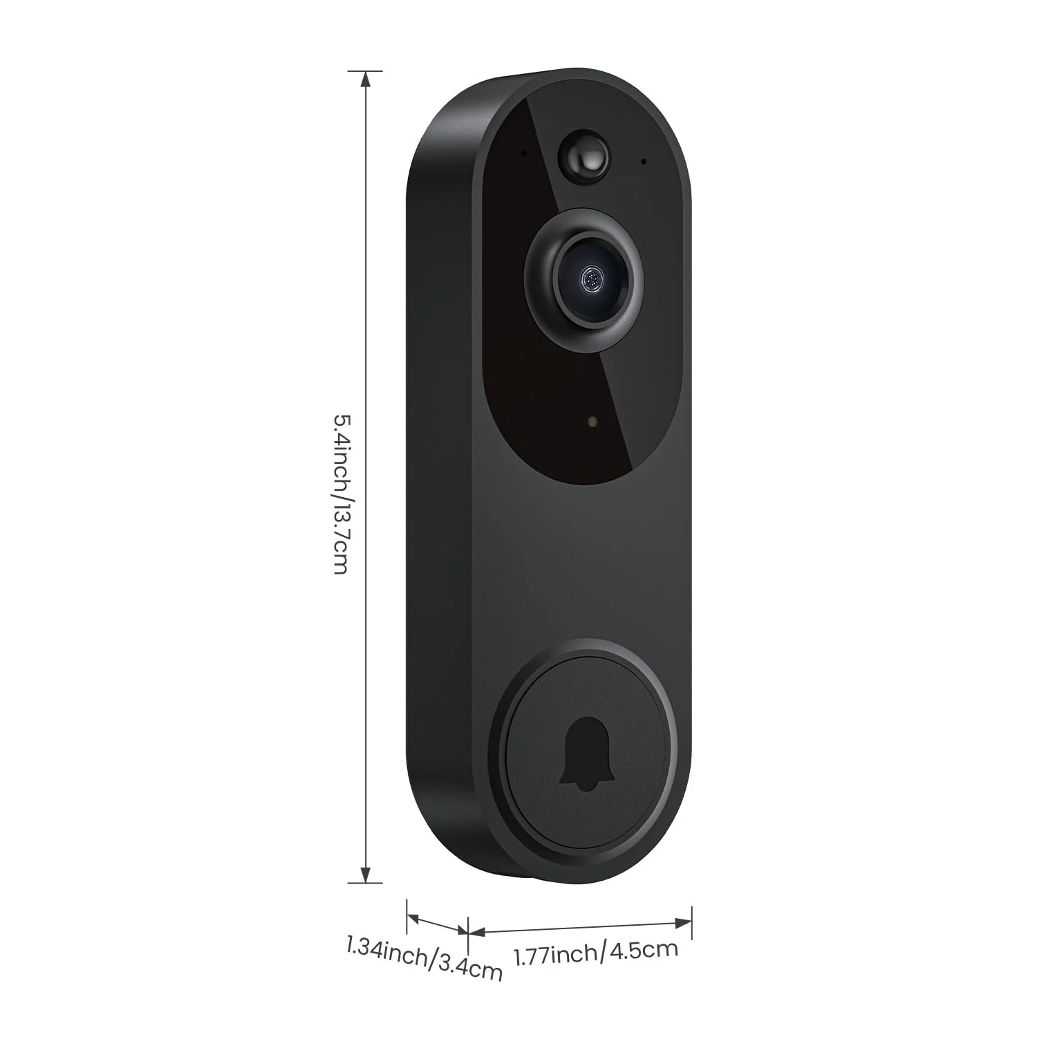 Smart Video Doorbell Camera Wireless, AI Human Detection and Instant Alerts, Night Vision, 2-Way Audio, Battery Powered, Cloud Storage, 2.4G WiFi, Live View, Indoor Outdoor Surveillance - Image 8