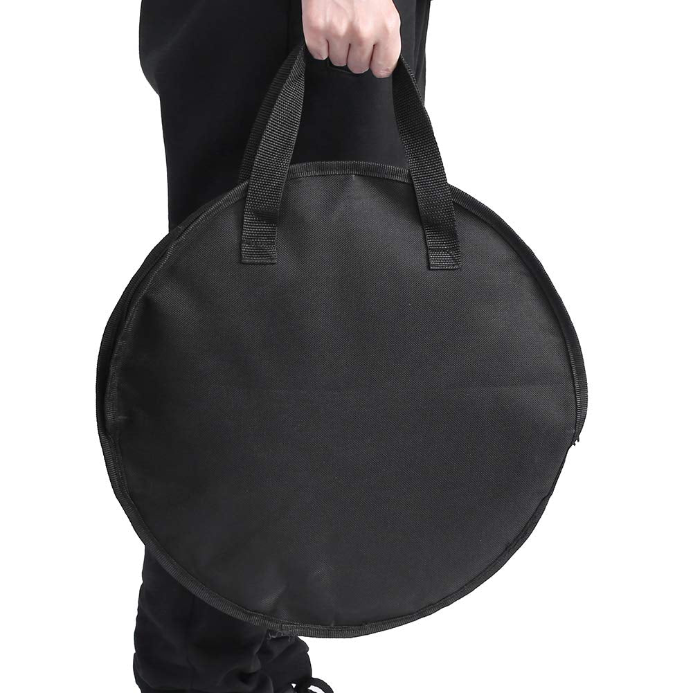 Snare Drum Case, Drum Pad Stand, Waterproof 12 Inch Dumb Drum Bag Drum Stick Bag for Music Book Clip Dumb Drum Pad Beginner Music Enthusiast - Image 4
