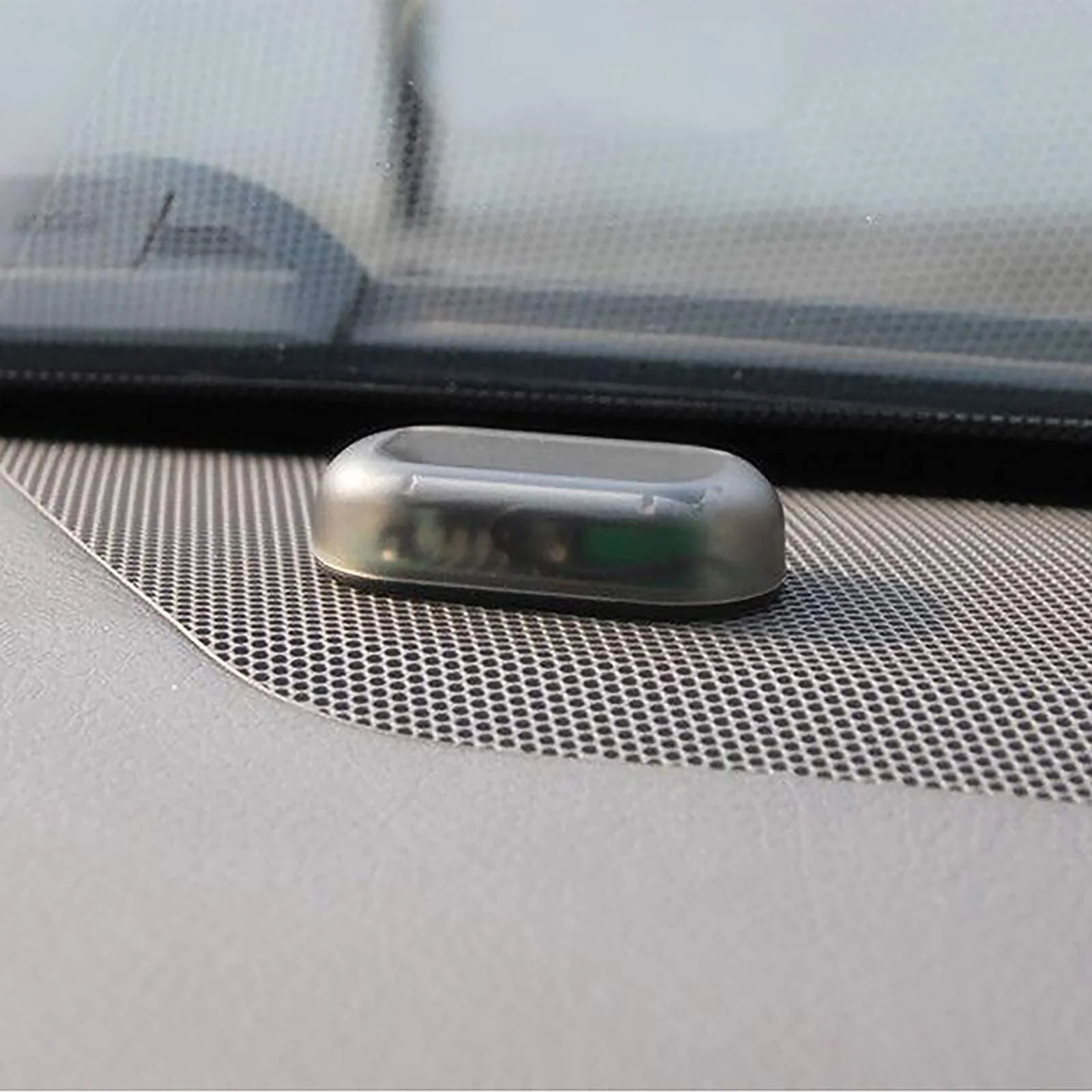 Solar Car Alarm LED Light, 1Pack Anti-Theft LED Flashing Security Light Car Security Anti Theft Device Red Light Self-Adhesive Fake Lamp - Image 5