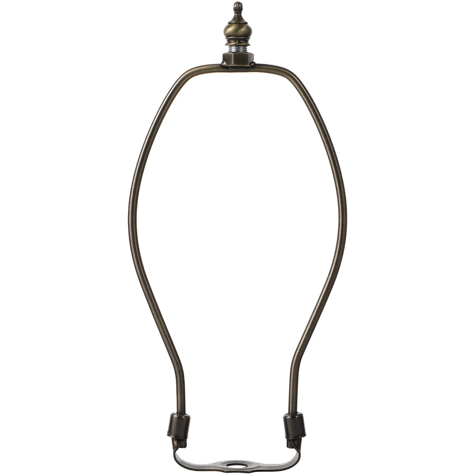 SOLUSTRE Lamp Holder Harp Lamp Shade Harp Holder Bronze Horn Frame Shade Holder Adjustable Kit Suitable for Table Floor Light Umbrella Holder 20X 11,5X0,2 CM