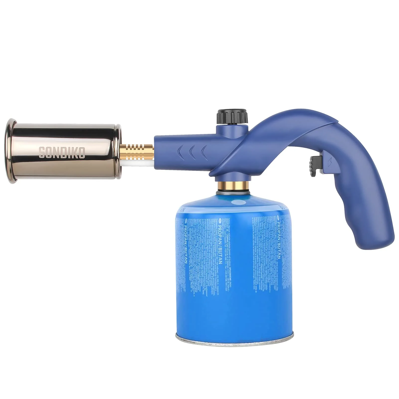 Sondiko Powerful Propane Torch LMT905, Grill Gun, Flame Thrower Gun, Campfire Starter, Charcoal Lighter, Culinary Kitchen Barbecue, Soldering Guns (Propane Tank Not Included) Mt905