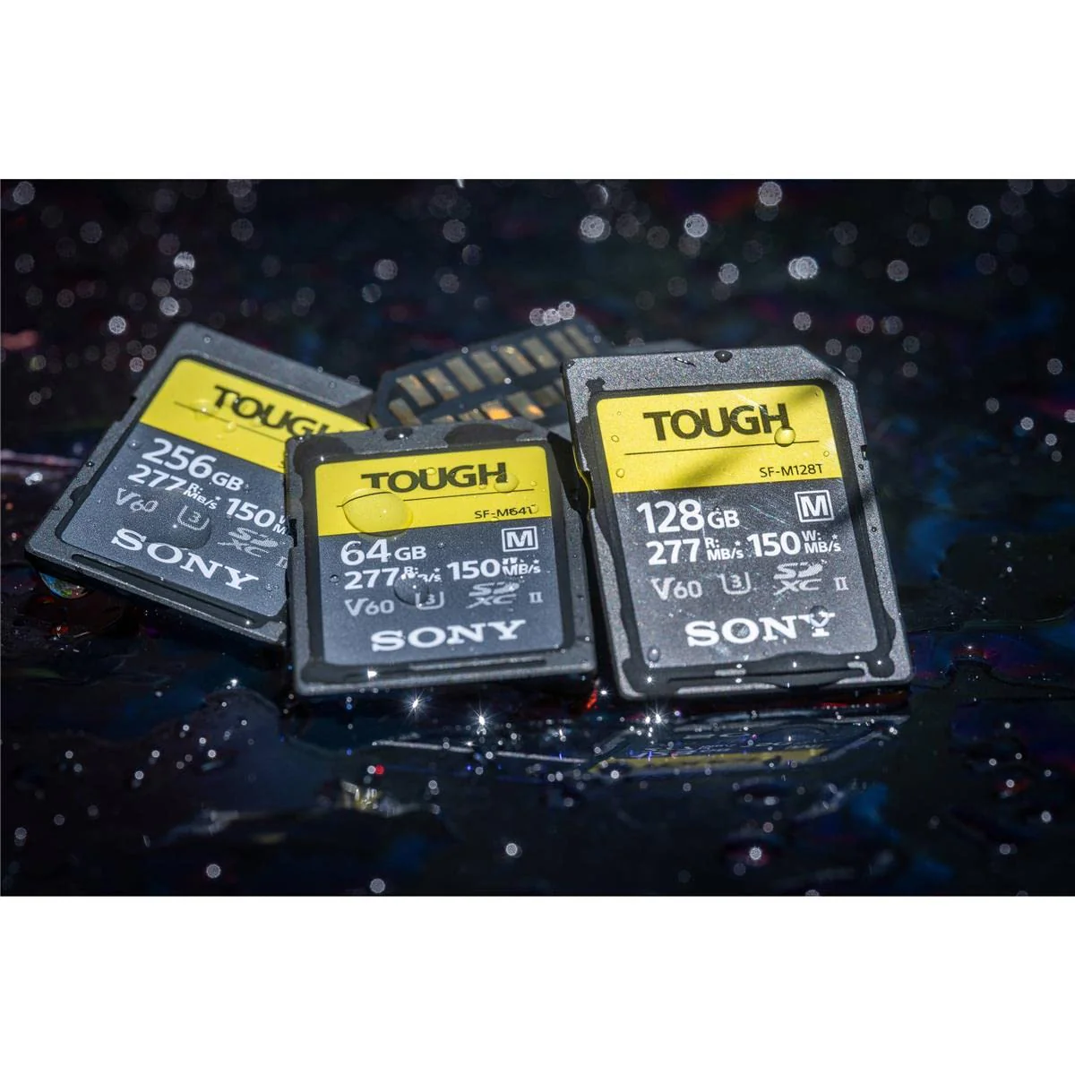 Sony TOUGH-M series SDXC UHS-II Card 128GB, V60, CL10, U3, Max R277MB/S, W150MB/S (SF-M128T/T1) - Image 6