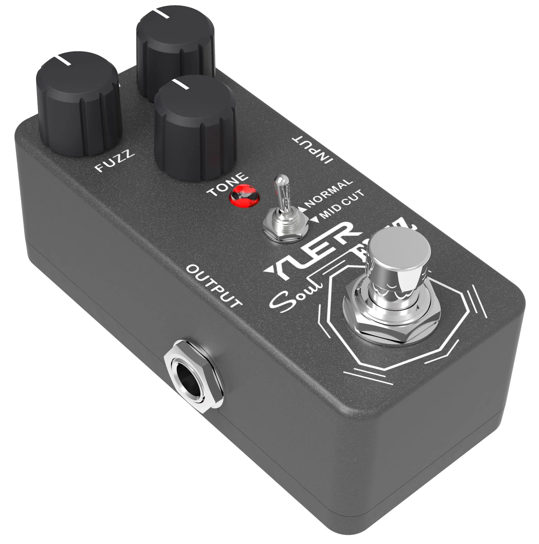 Soul Fuzz, Guitar Effects Pedal, Mini Single Type, True Bypass, DC 9V, for Electric Guitar and Bass