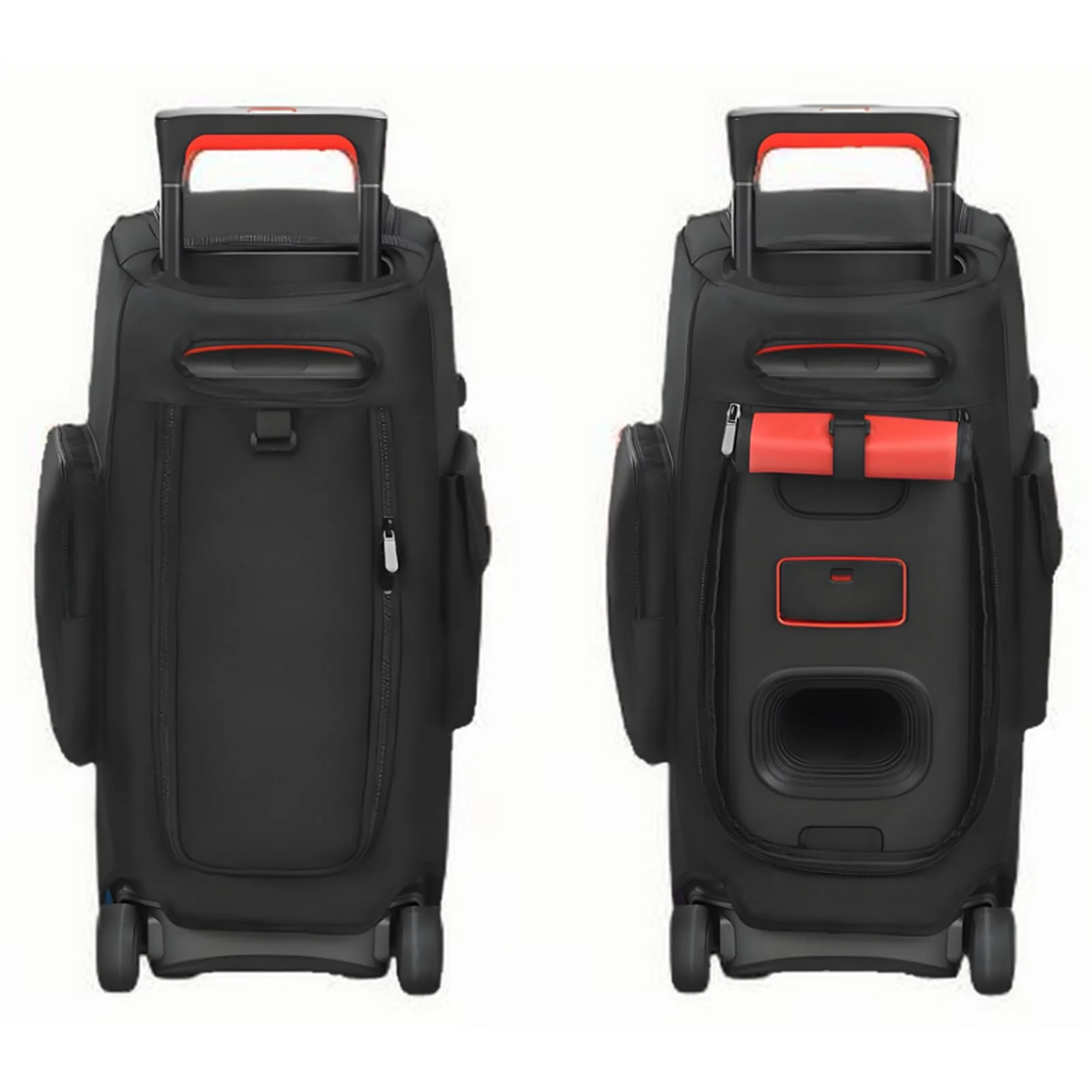 Speaker Case Compatible with JBL PartyBox 320 Portable Speaker, Outdoor Party Travel Dust Cover Protective Case Storage Bag with Window Pockets for JBL PartyBox 310 and Accessories - Image 6