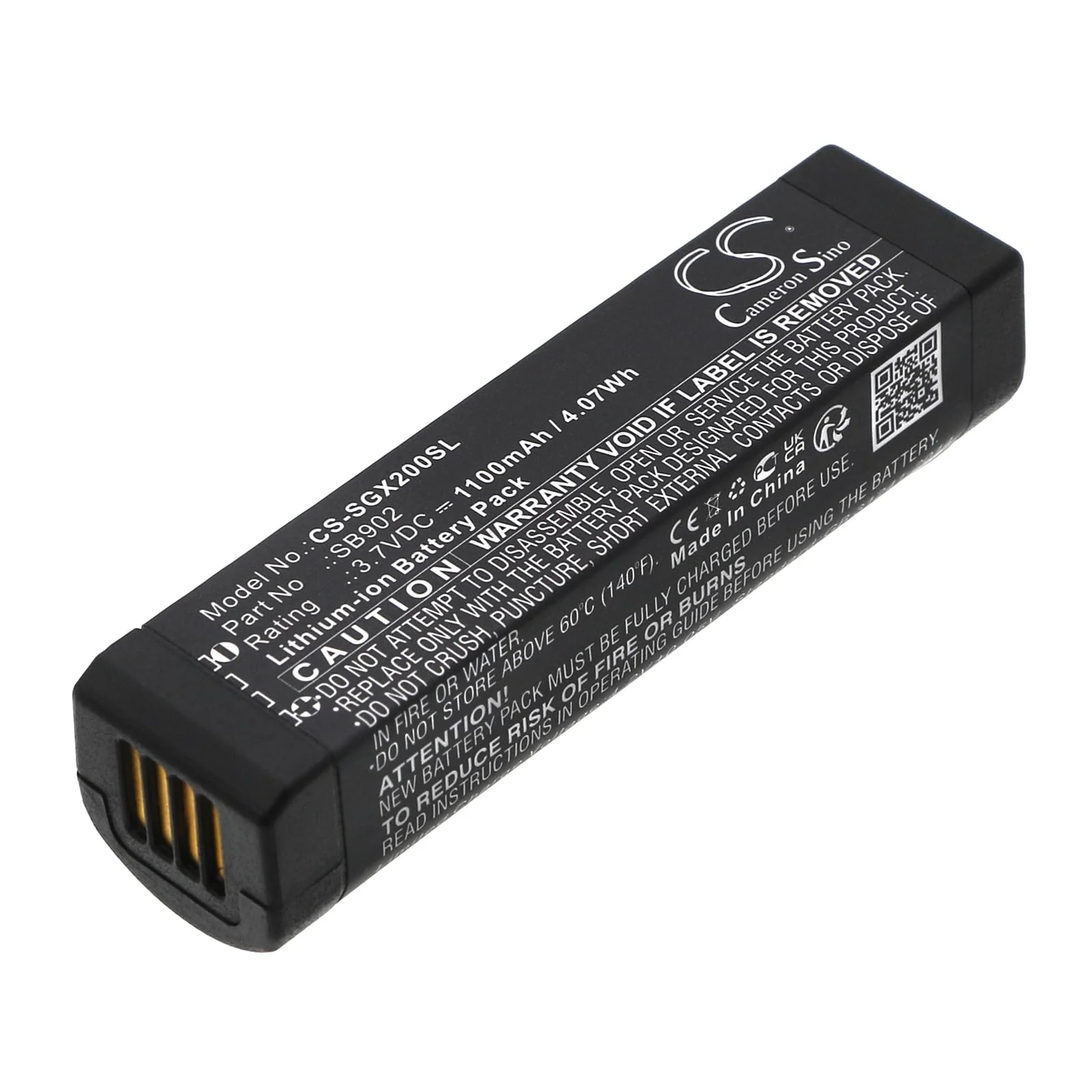 Speaker Rechargeable Replacement Battery for SHURE GLXD1 GLXD2 SB902 SB902A