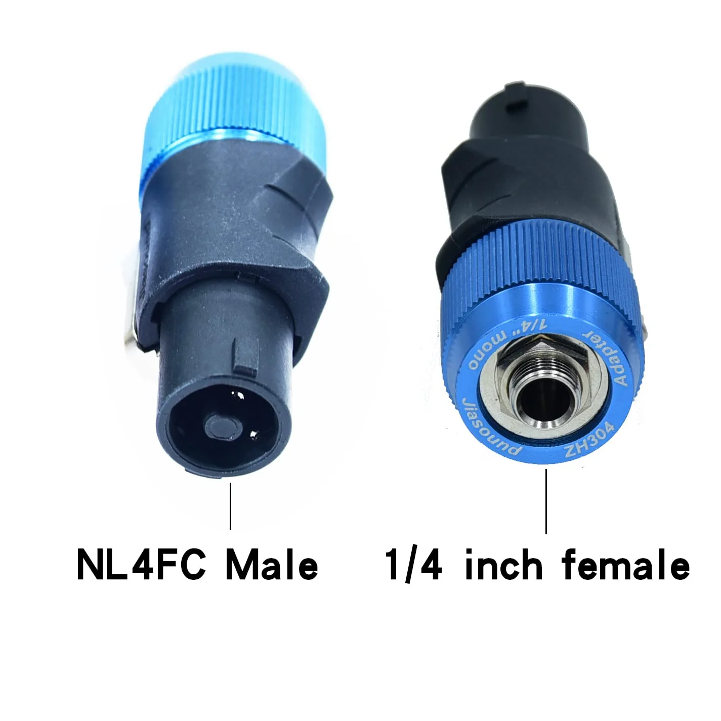 Speakon to 1/4 Adapter na4ljx Connector Upgraded 1/4" inch ts Jack Female to NL4FC Male Converter are for Converting Cable to NL4FC Plug for pa dj Speaker/Amplifier/Mixer(Adapter - 2PCS) Adapter - 2PCS - Image 3