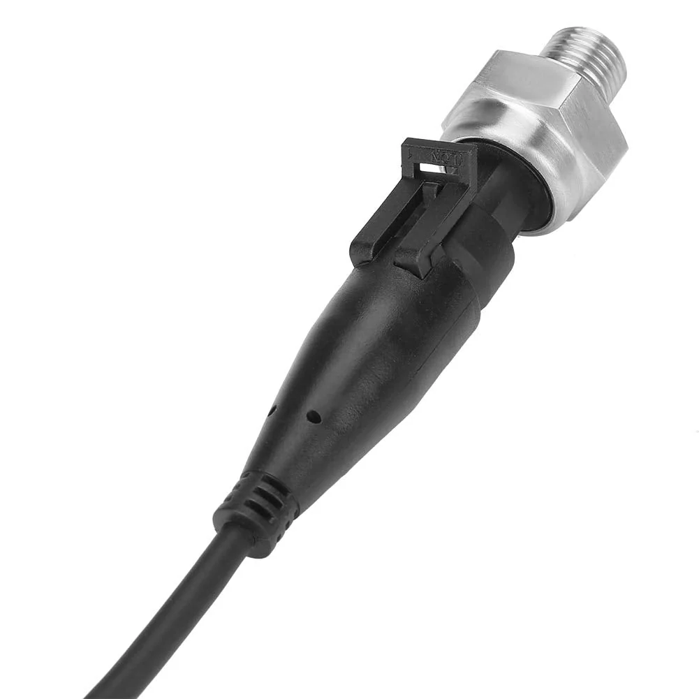 Stainless Steel Pressure Sensor, G1/4 Inch 5V Output 0.5-4.5V/0-5V Pressure Transmitter, Sensor Input for Oil, Fuel, Gas, Air, Water (0-300 PSI) 0--300PSI - Image 4