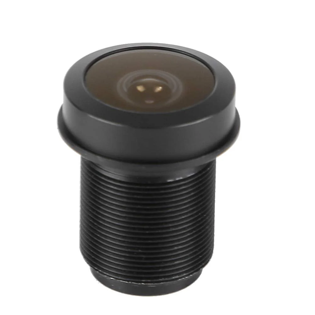 Standard Thread Interface 180°Fisheye Lens, 1.44mm 1/2.5 Wide Angle 5MP HD Lens for CCTV Surveillance Camera