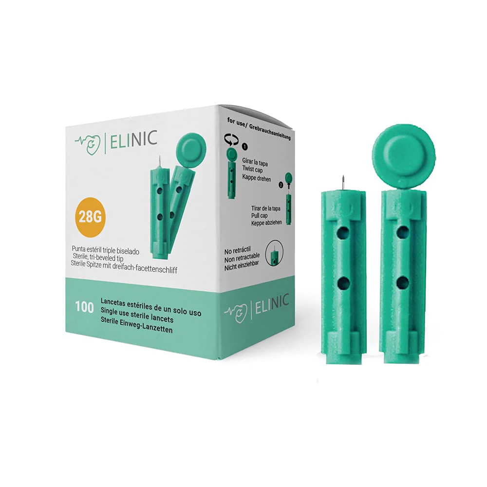 Sterile Universal Lancets 28G (Pack of 100) 100 Stück