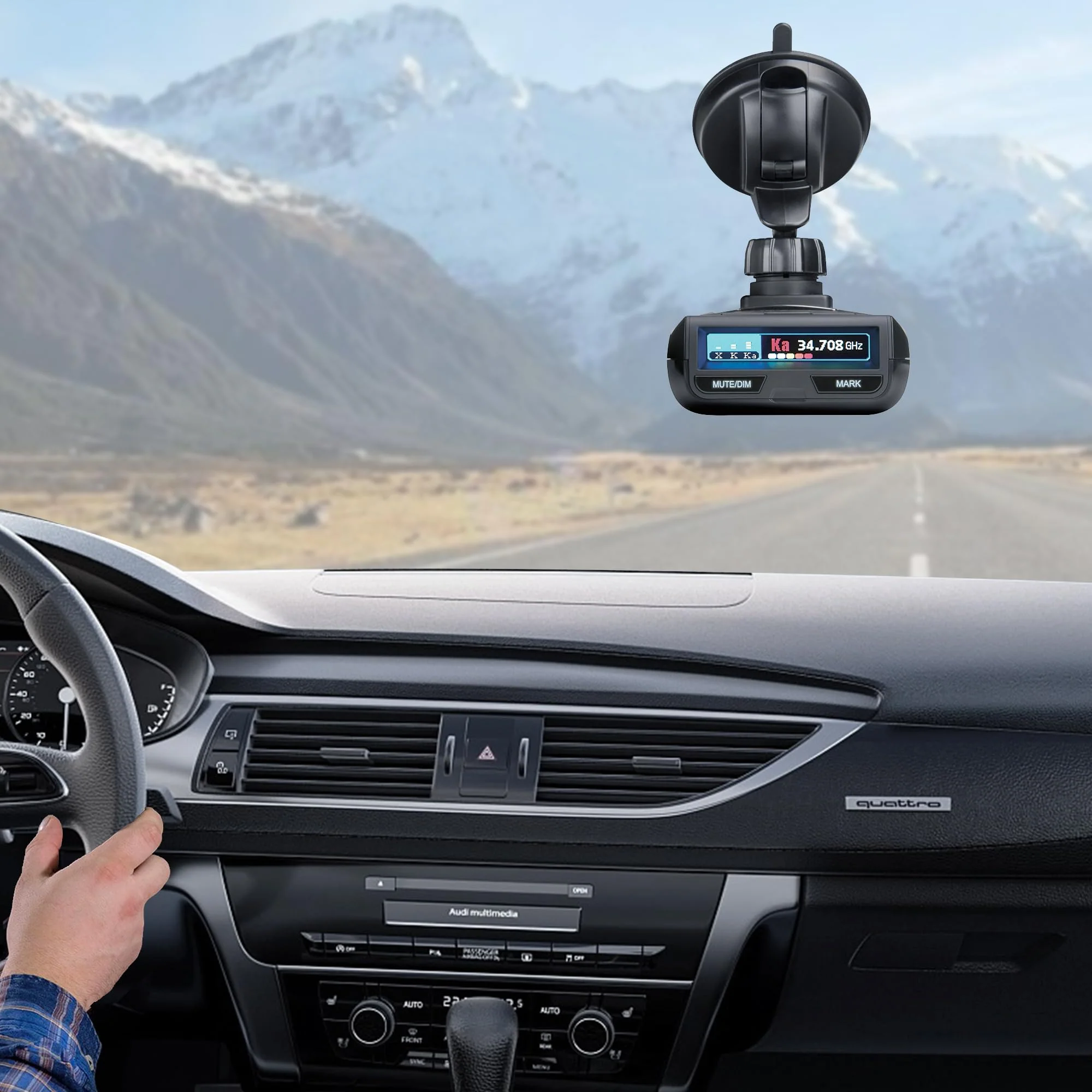 Sticky Adhesive Pad for Radar Detector Mount,Round Clear Double-Sided Tapes(2.2 inches and 2.6 inches) with Center Hole Design,for Radar Detector Mount,Dash Cam Suction Cup,GPS Sucker Holder etc Double-Sided Sticky Adhesive Pad - Image 7