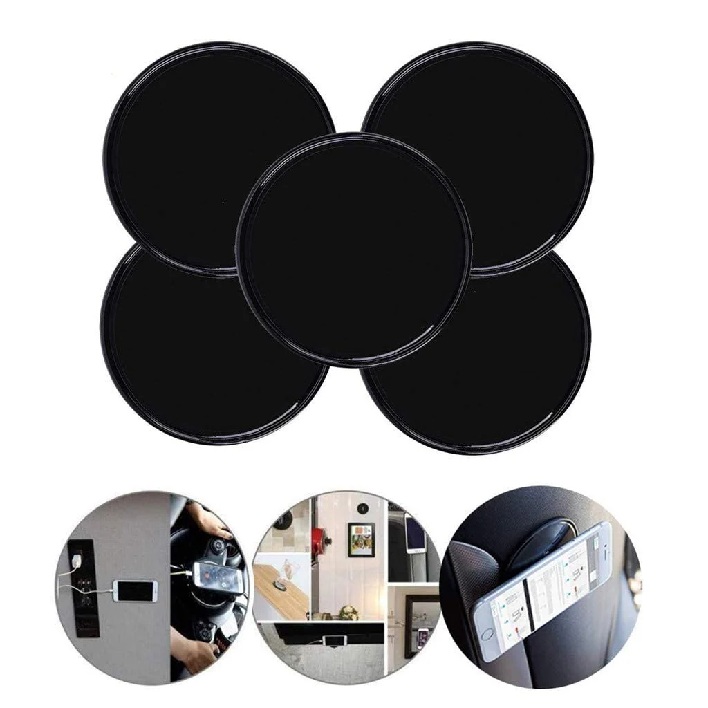 Sticky Gel Pads Multi Function Removable Anti Slip Gel Pad Magic Gel Mat Stick on Car Dashboard Glass Mirrors Metal Tile Walls Kitchen Stand Recipe Holder Non-Slip Rug Pet Bowl Mat Pad