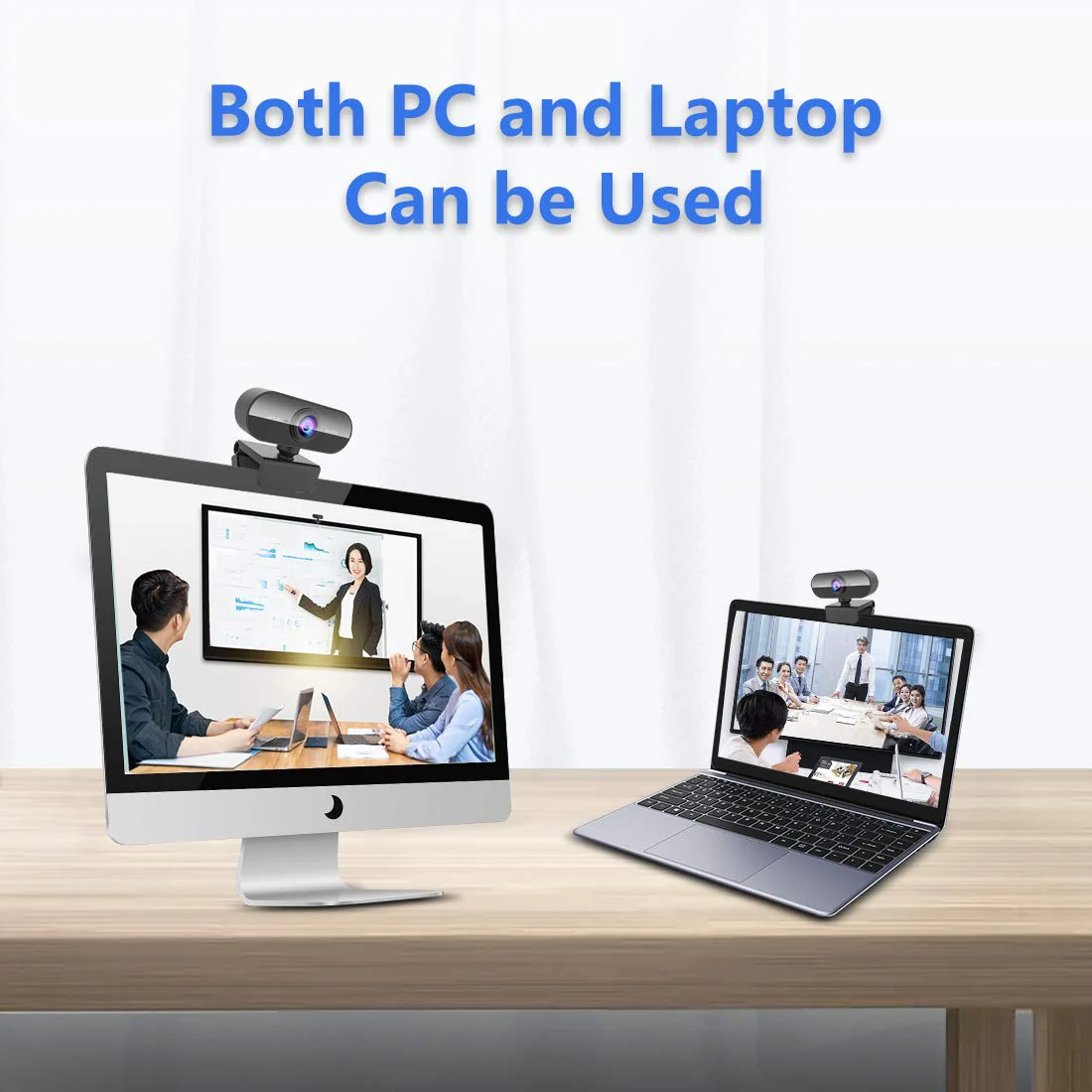 Streaming Webcam with Microphone & Ring Light 2K HD Web Cam with Cover,Stand for PC/MAC/Laptop/Desktop, Wide Angle Web Cameras for YouTube,Skype,Zoom,Xbox One,Video Calling,Studying and PS4 - Image 4