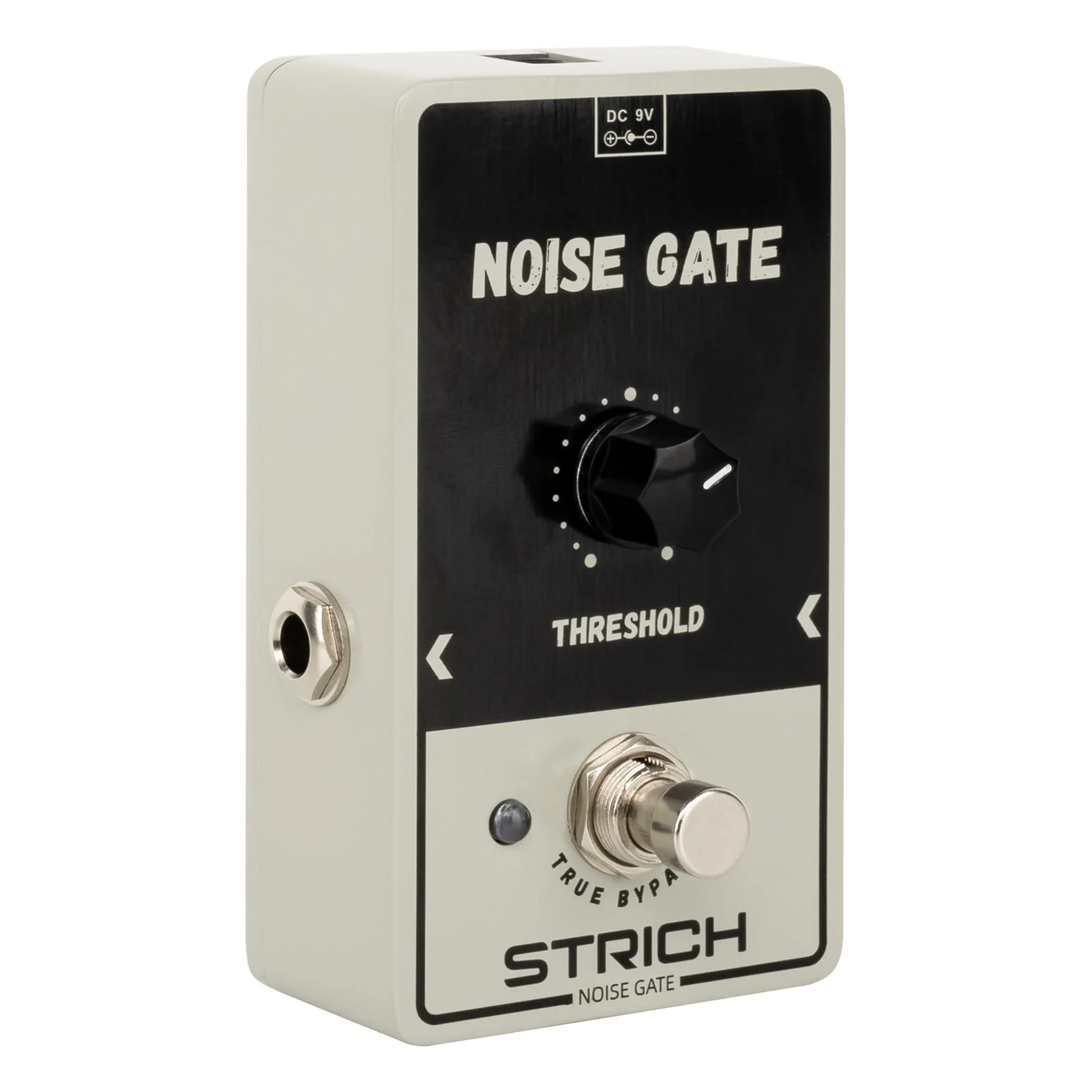 STRICH Noise Gate Pedal, Noise Killer Guitar Pedal Noise Suppressor Effect for Electric Guitar and Bass True Bypass, Grey Grey Noise