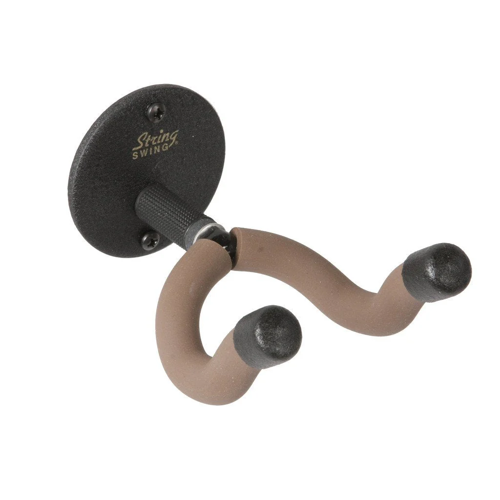 String Swing CC02K Stage Guitar Keeper Hanger for Wall Mount, Amp, or Speaker Cabinet Mount Accoustic and Electric Guitars
