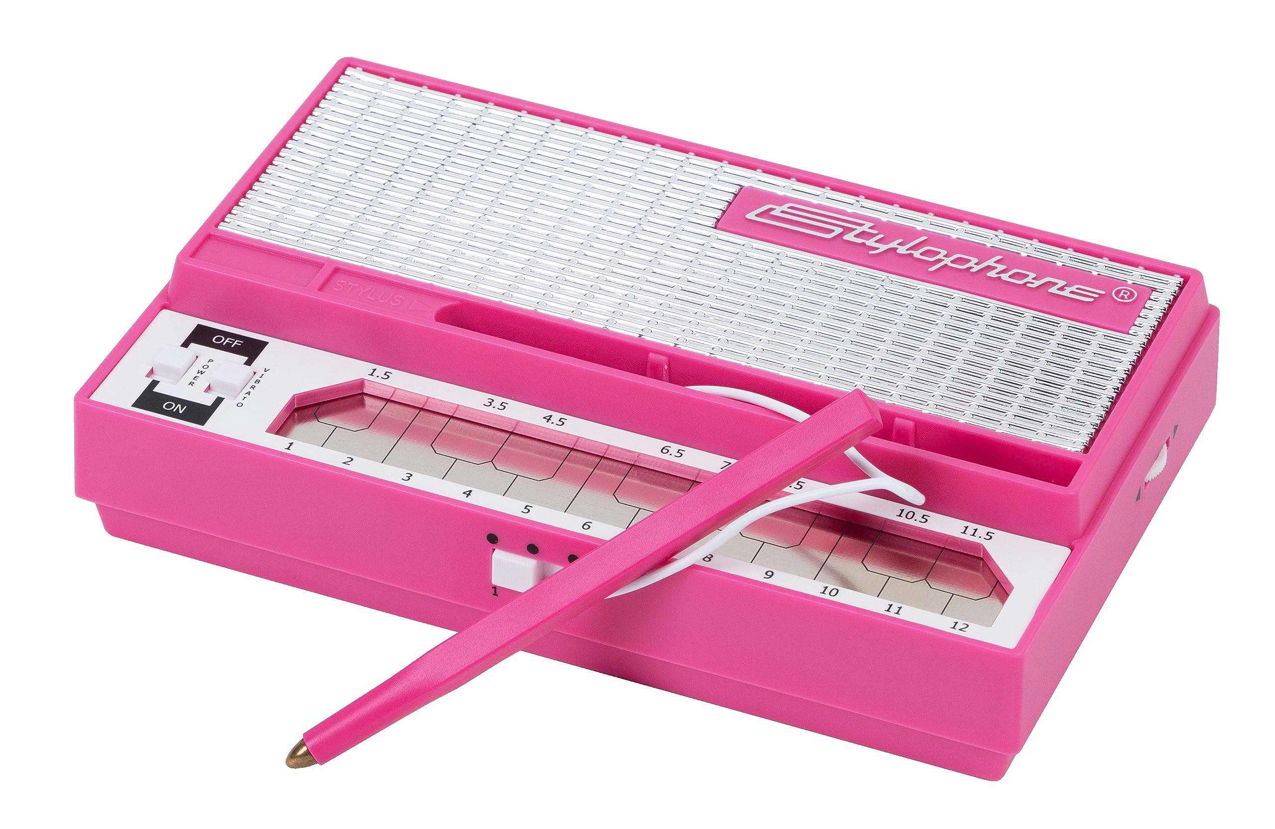 Stylophone Pink - The Original Pocket Electronic Synthesizer - Special Edition | Synth Musical Instrument | Synthesizer Keyboard | Stylophone Instrument - Image 2