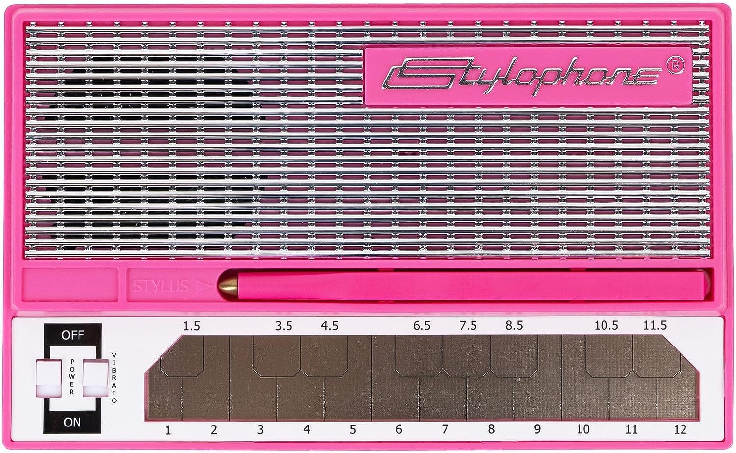 Stylophone Pink - The Original Pocket Electronic Synthesizer - Special Edition | Synth Musical Instrument | Synthesizer Keyboard | Stylophone Instrument - Image 4