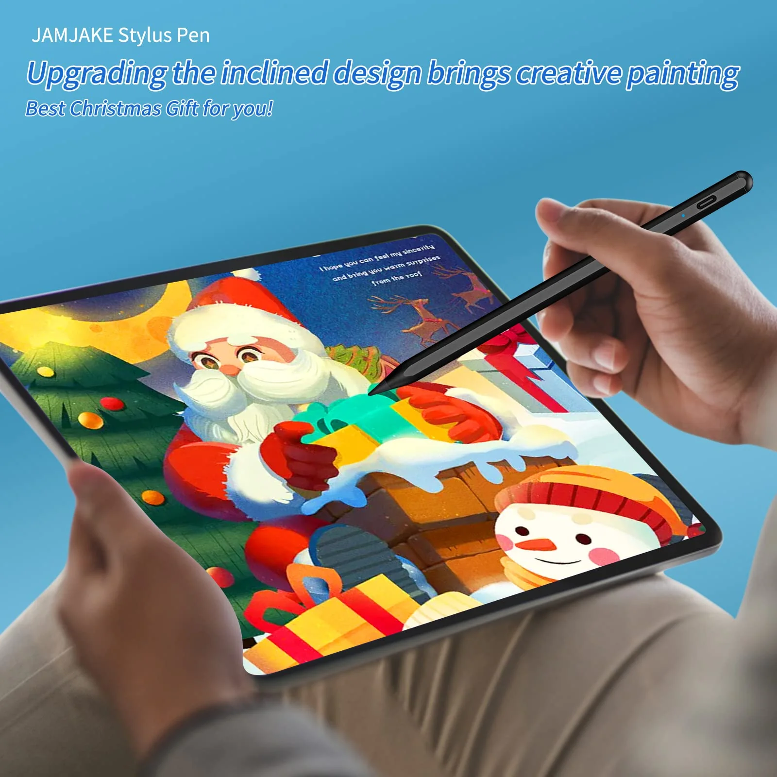 Stylus Pen for iPad 9th&10th Generation - 5X Fast Charge Digital Pen - Compatible with 2018-2023, Apple iPad Pro 11/12.9 Inch,iPad 6-10 Gen,iPad Mini 5-6 Gen,iPad Air 3-5 Gen-Black Black - Image 3