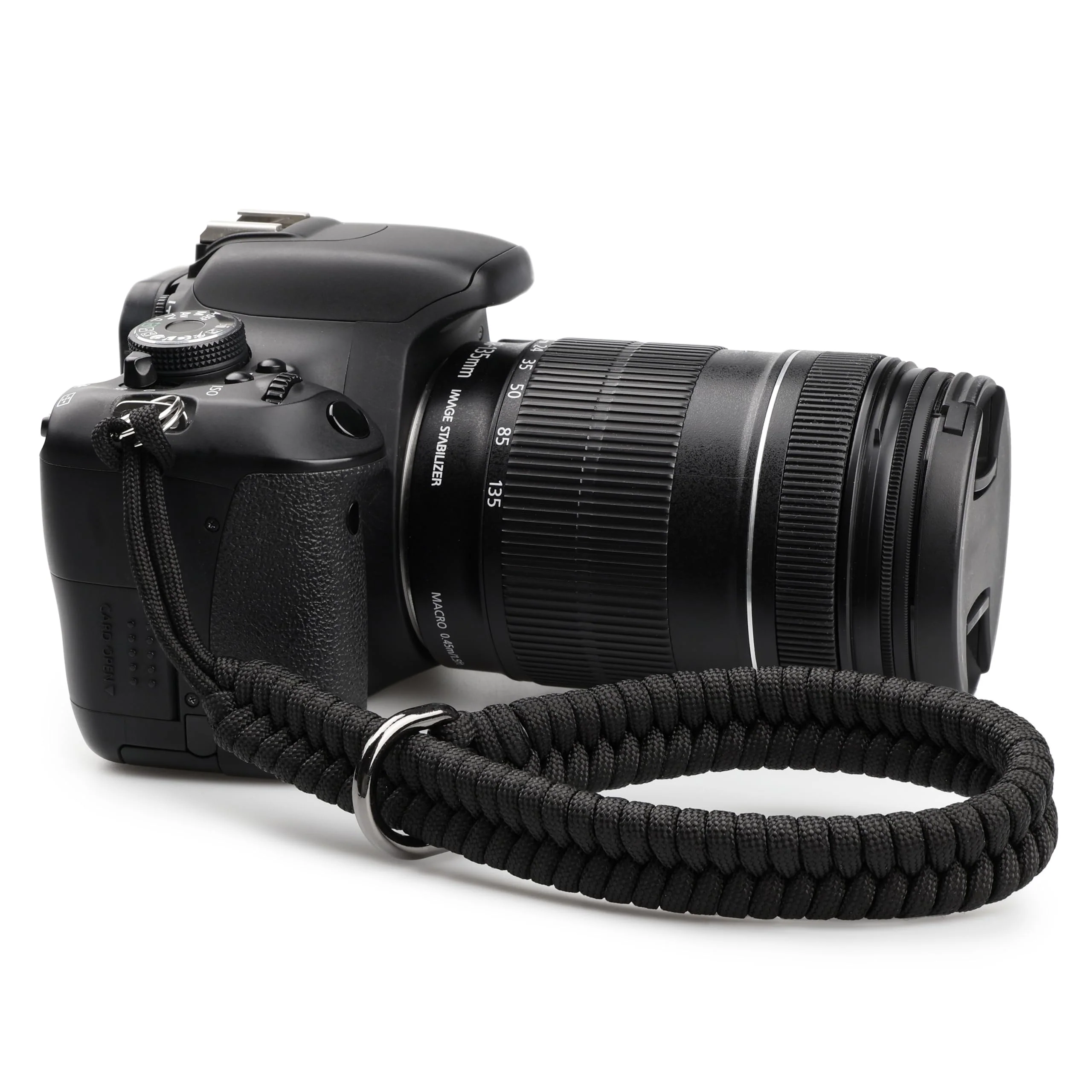 SUNYA Camera Wrist Strap for Photographers Quick Release Camera Hand Strap Compatible for DSLR or Mirrorless Camera Black