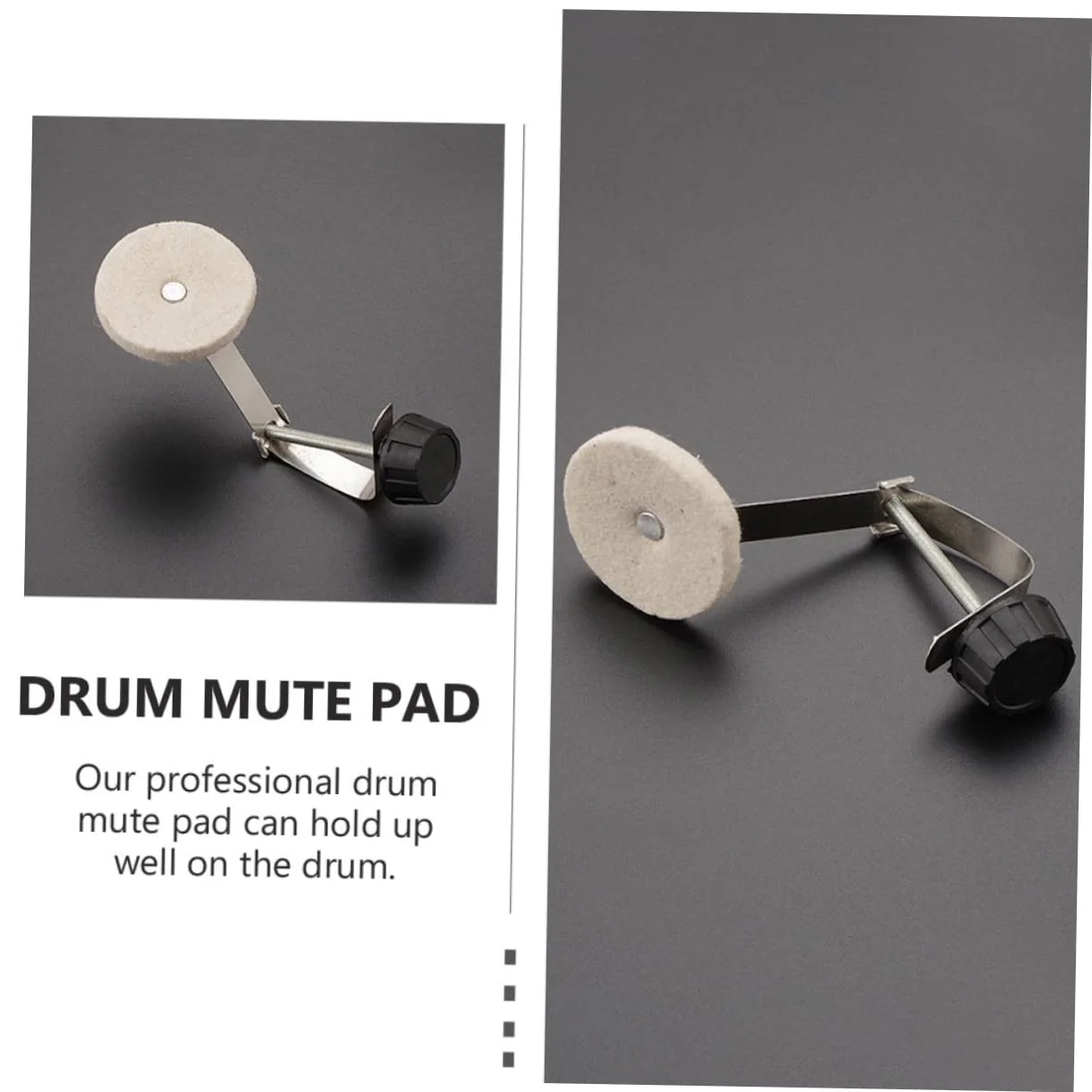 SUPVOX 1 Set Sound Pad Drum Mute Pads Accesories Silent Drum Set Snare Drum Silencer Drum Set Mute Pads Drum Accessory Drum Mute Pad Parts Drum Accessory Parts Drum Pad Muffler Pad Drum - Image 8