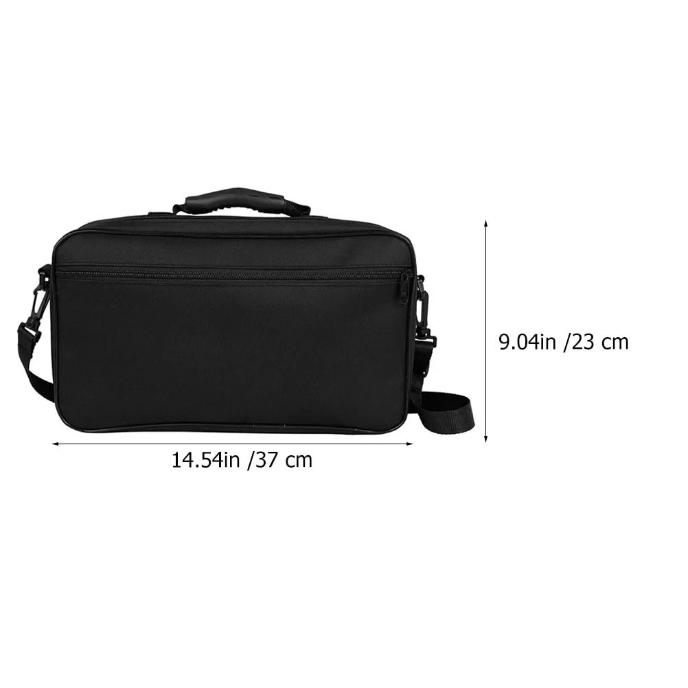 SUPVOX Box Musical Instrument Storage Bag Instrumentos Musicales Para Niños Oboe Instrument Bags Organizer Saxophone Accessories Storage Bag Organizer Clarinet Storage Clarinet Case Black - Image 2