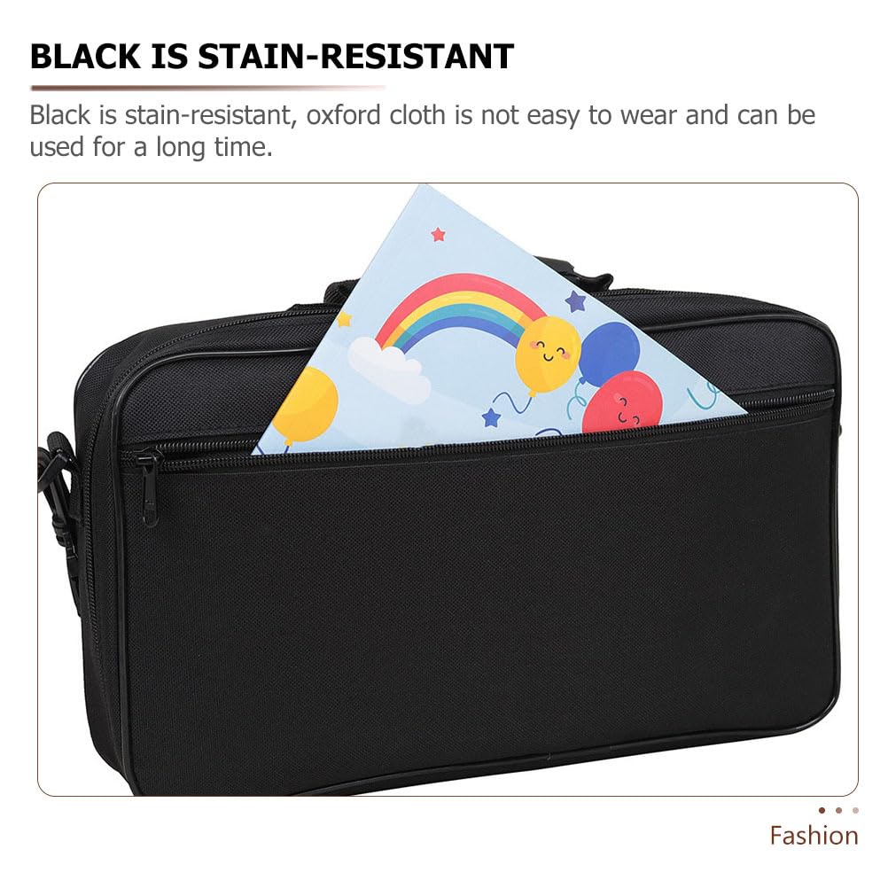SUPVOX Box Musical Instrument Storage Bag Instrumentos Musicales Para Niños Oboe Instrument Bags Organizer Saxophone Accessories Storage Bag Organizer Clarinet Storage Clarinet Case Black - Image 3