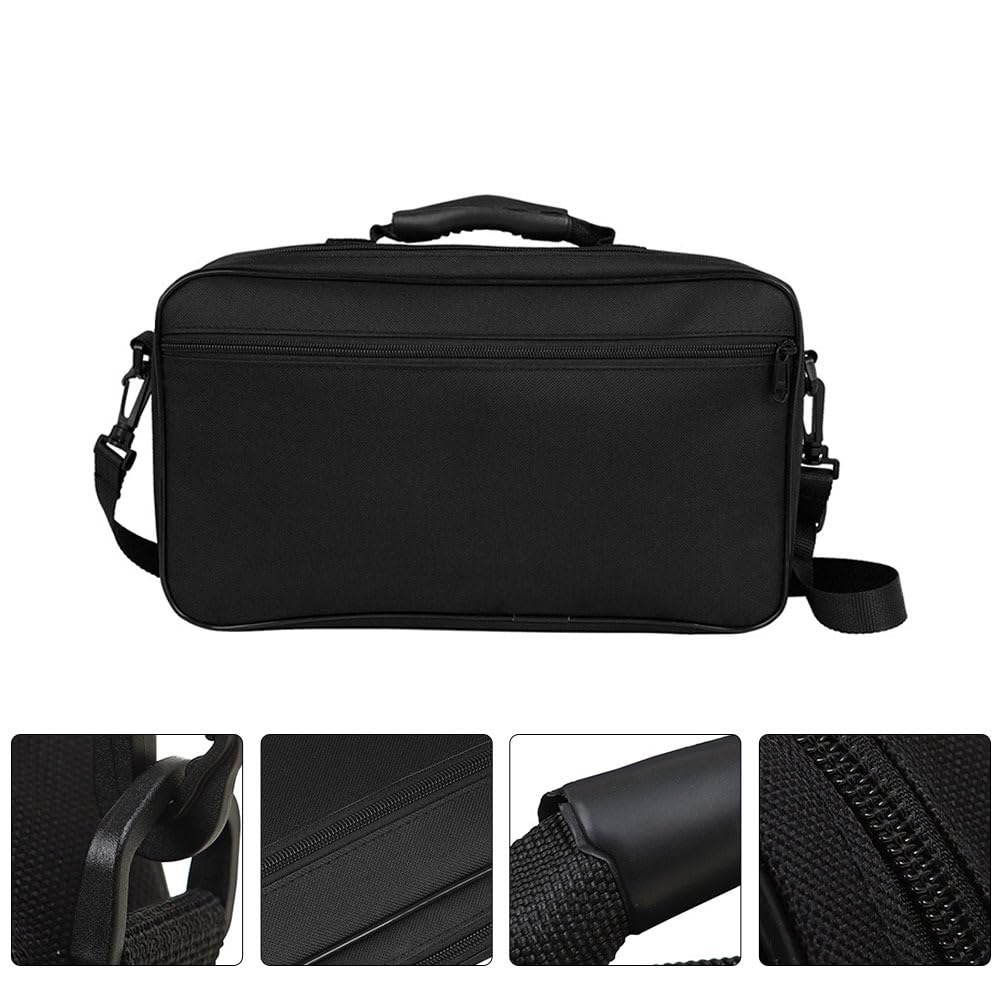 SUPVOX Box Musical Instrument Storage Bag Instrumentos Musicales Para Niños Oboe Instrument Bags Organizer Saxophone Accessories Storage Bag Organizer Clarinet Storage Clarinet Case Black - Image 6