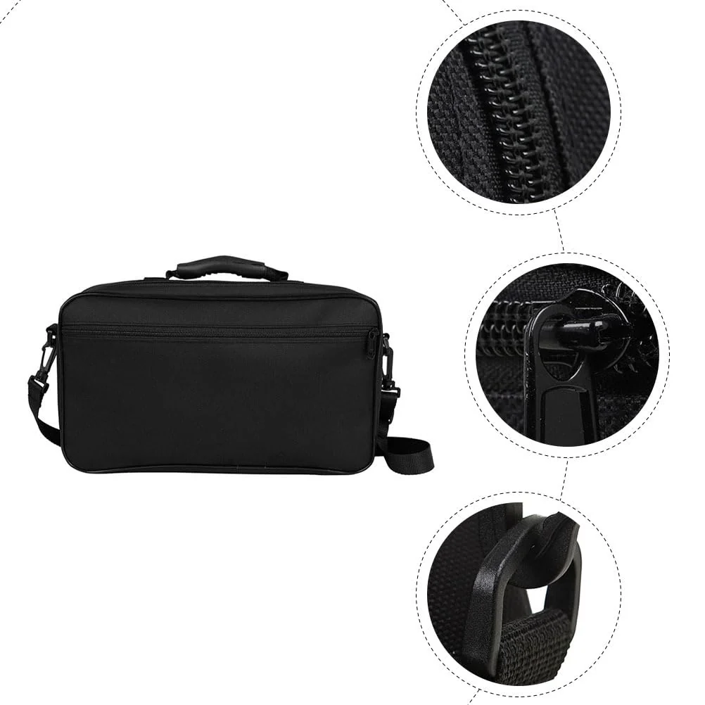 SUPVOX Box Musical Instrument Storage Bag Instrumentos Musicales Para Niños Oboe Instrument Bags Organizer Saxophone Accessories Storage Bag Organizer Clarinet Storage Clarinet Case Black - Image 8