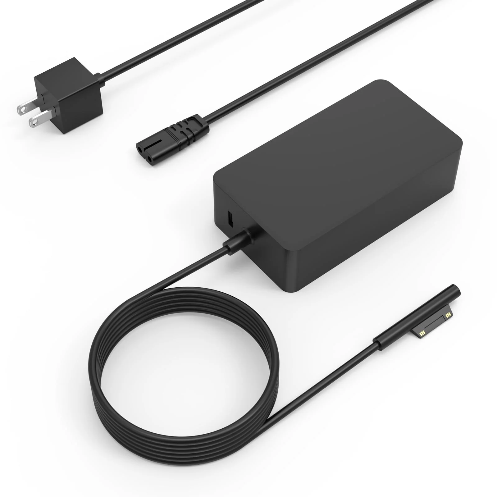 Surface Pro Charger 65W for Microsoft Surface Charger,Surface Pro 9,8,7+,7,6,5,4,3,X,Windows Surface Laptop 5,4,3,2,1 Studio,Surface Go Tablet,Surface Book 3,2,1,Support 44W,36W,with 10FT Power Cord Sur-65W