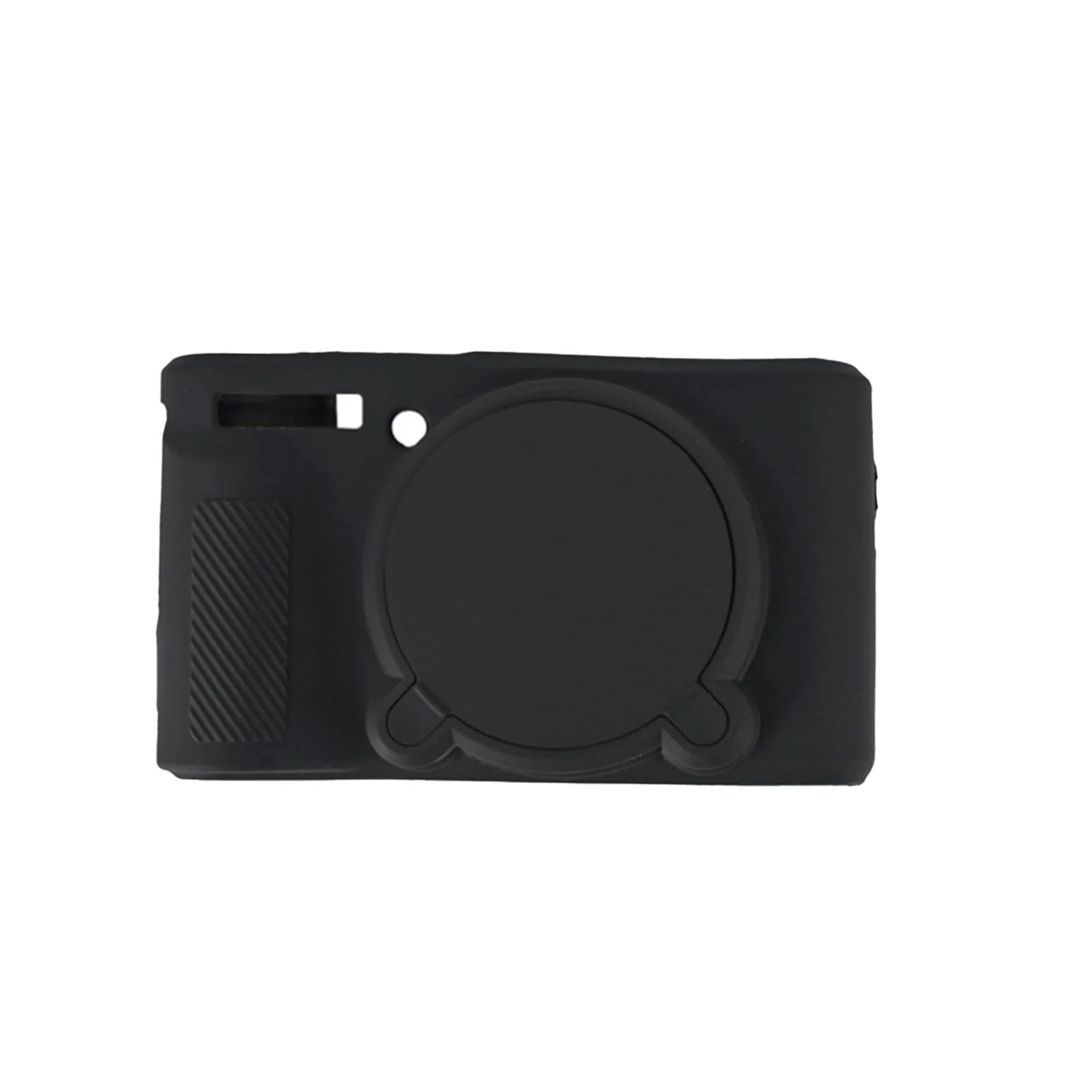 SX740 Silicone Camera Case Rubber Cover for Canon PowerShot SX740 SX730 HS Cameras Accessories Body Skin with Hand Neck Strap Lanyard Black - Image 8