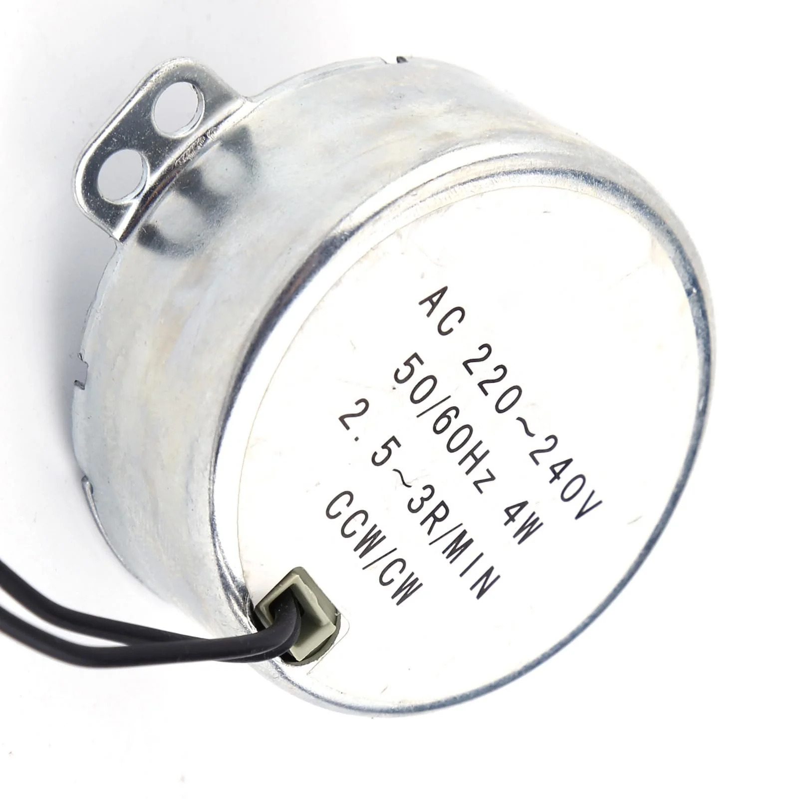 Synchronous Motor 230V Synchronous Motor 230V - 1 Piece 220 240V AC Synchronous Motor Gear Motor 4W CW CCW 1 Piece AC 220-240V EL Motor Coil Does Not Burn When Overload (2.5-3rpm) Pyramid 2,5–3 U/min - Image 4