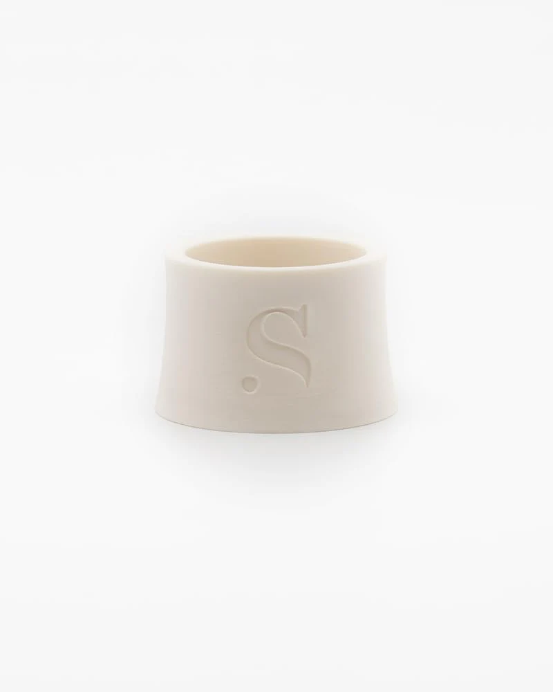 Syos Tenor Saxophone Ligature Arctic White, Great Fit for Syos Mouthpieces and Compatible with Tenor Sax Rubber Mouthpieces