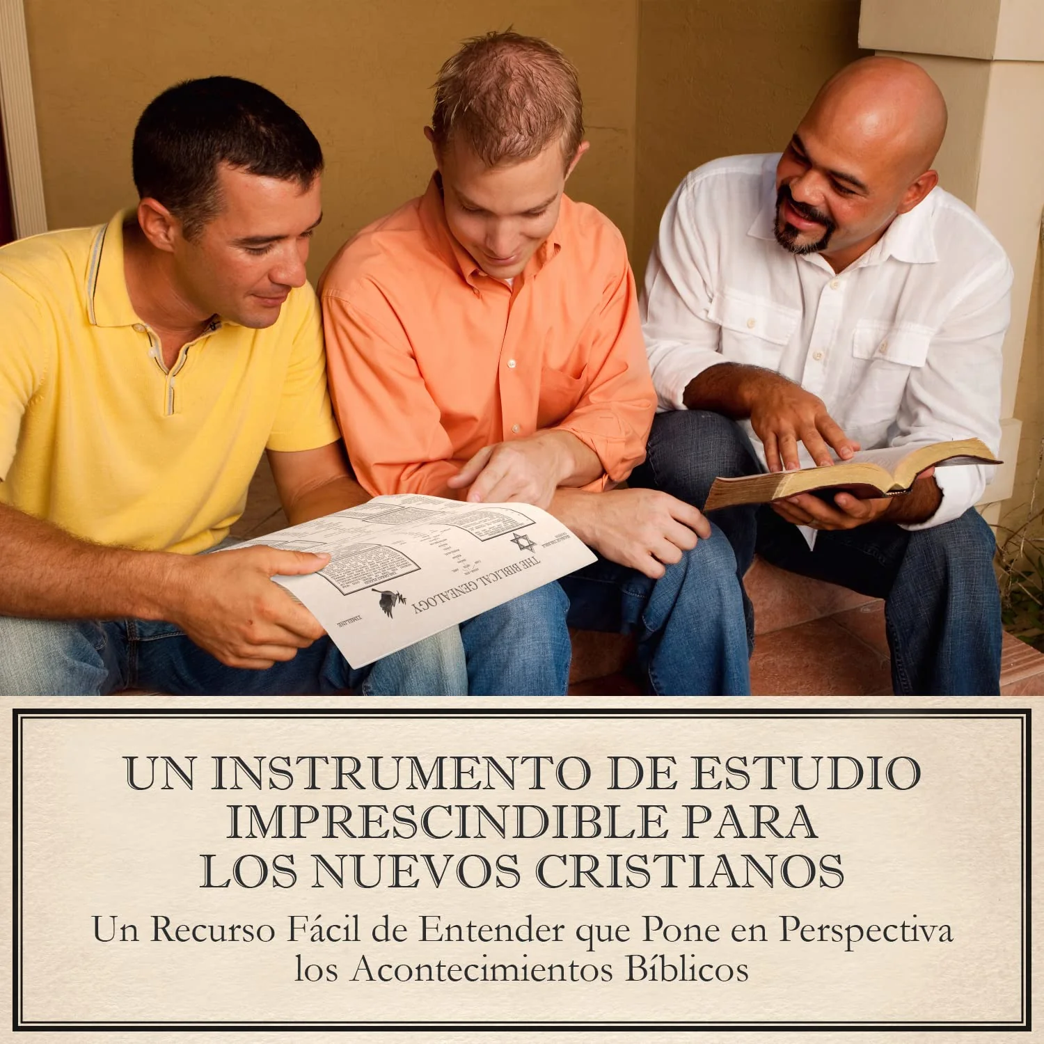 Tabla de Genealogía Bíblica, Árbol Genealógico desde Adán hasta Jesús, Tabla de Cronología de los Libros de la Biblia, Excelente Regalo para Pastores - Image 2
