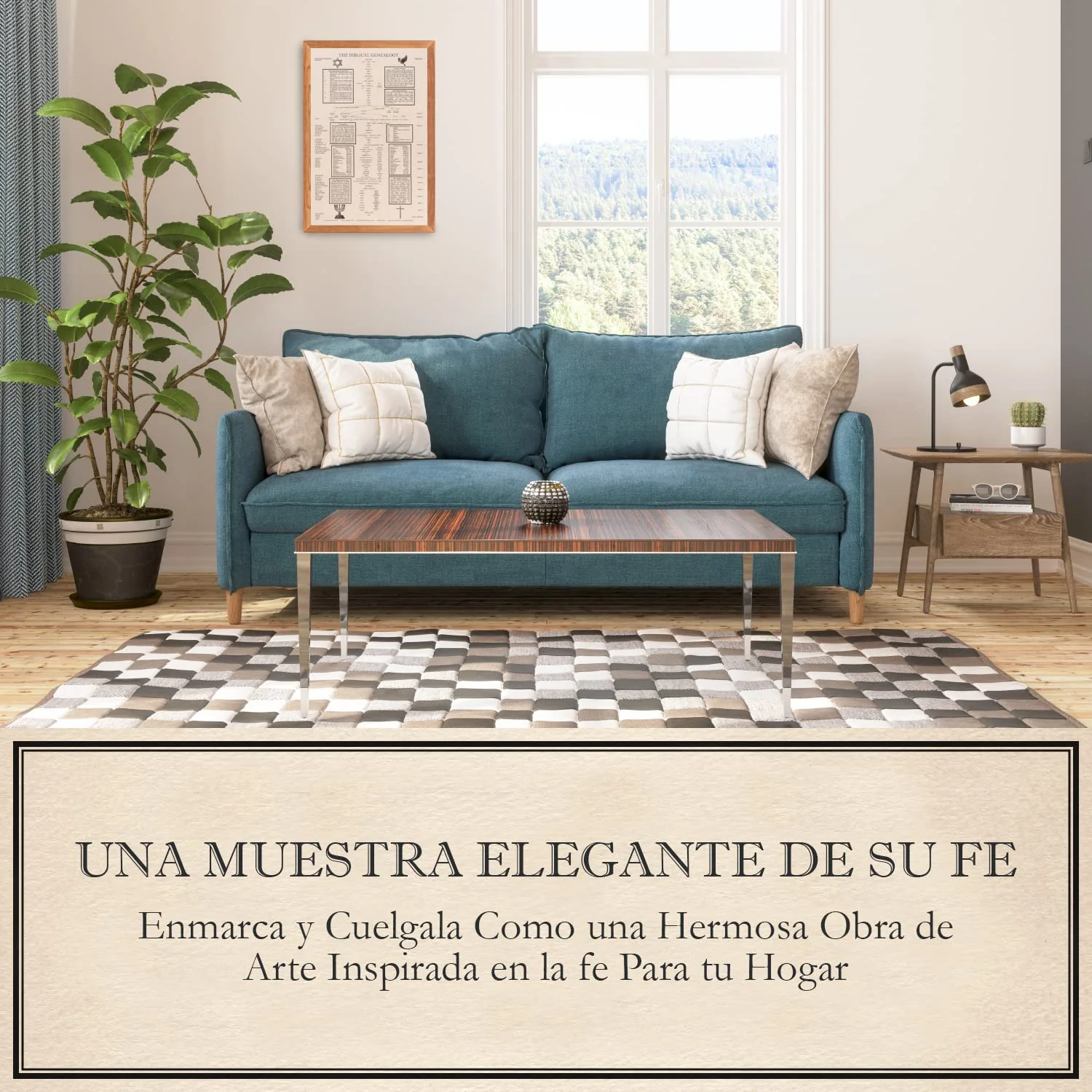 Tabla de Genealogía Bíblica, Árbol Genealógico desde Adán hasta Jesús, Tabla de Cronología de los Libros de la Biblia, Excelente Regalo para Pastores - Image 5