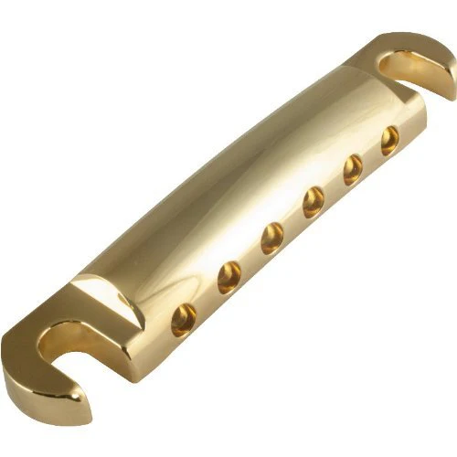 Tailpiece - Gotoh, GE101Z, Height Adjustable, Color: Gold