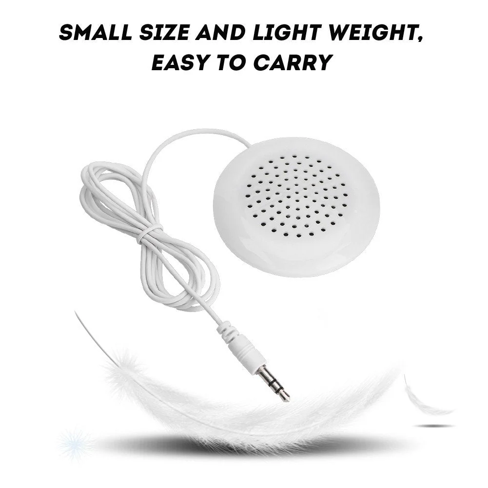 Tangxi Mini Stereo Speaker Wired DIY Pillow Speaker 3.5mm MP3, MP4, CD Player, Mobile Phone - Image 2
