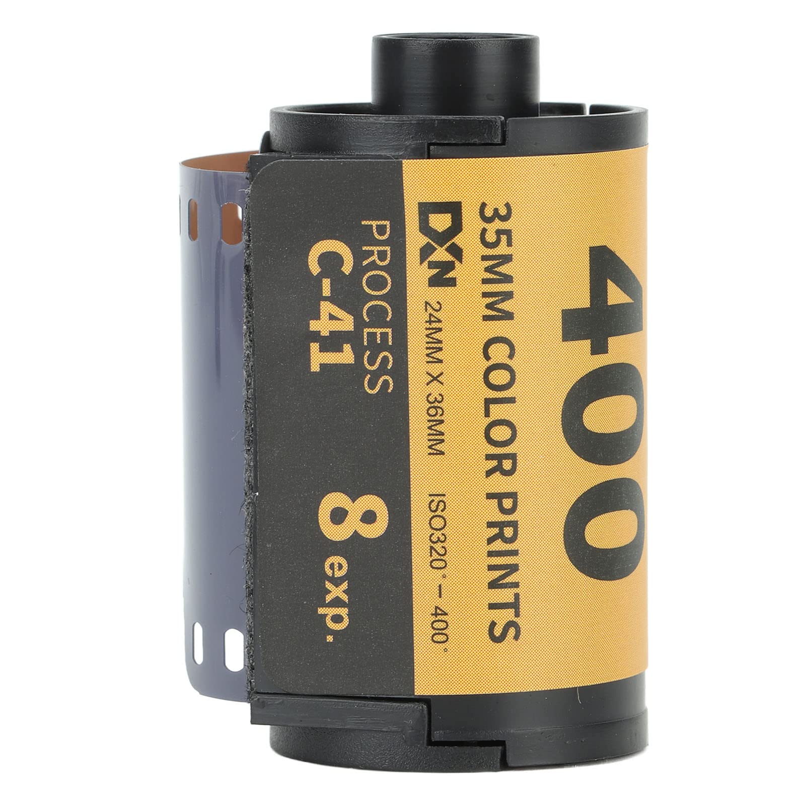 Tbest Office Pliescra Color Film Iso 320‑400 35Mm Fine Grain Wide Exposure Latitude Hd Color Negative Film for 135 36 Sheet (8 Sheet) 8 Sheet