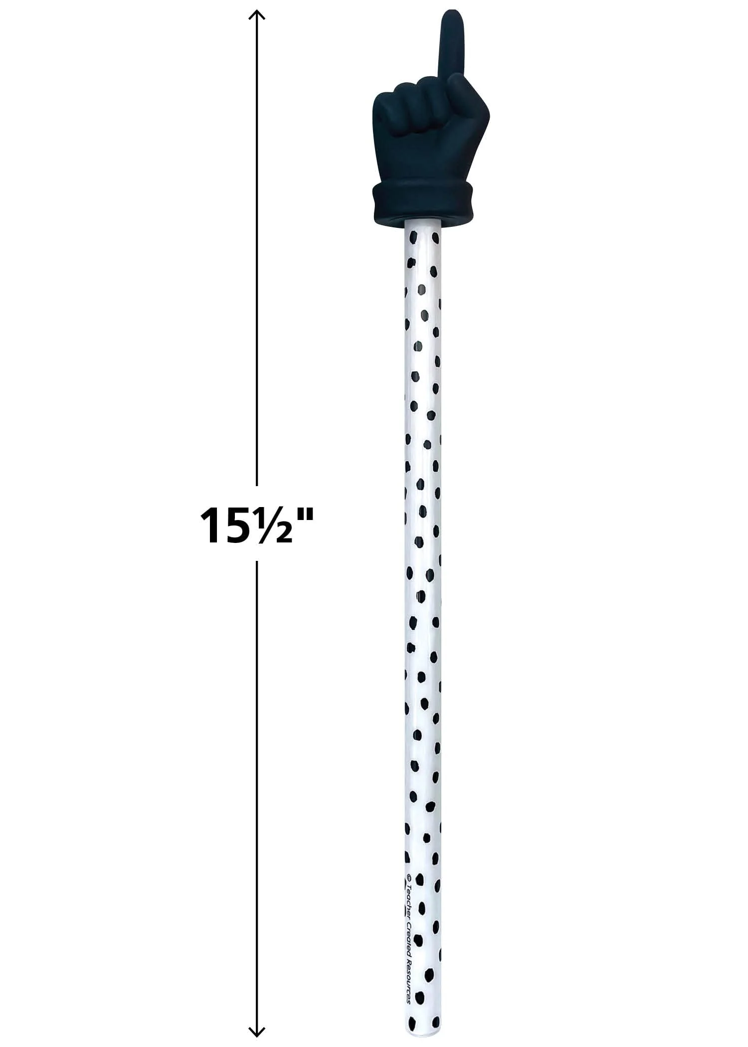 Teacher Created Resources Black Painted Dots Hand Pointer - Image 6