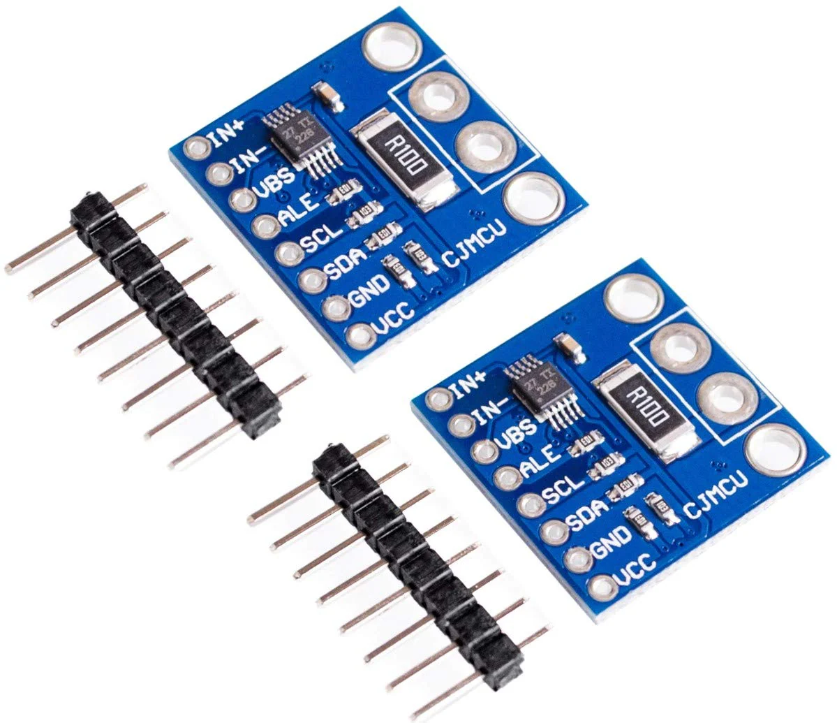 TECNOIOT INA226 IIC I2C Interface Bidirectional Current/Power Monitoring Sensor Pack of 2