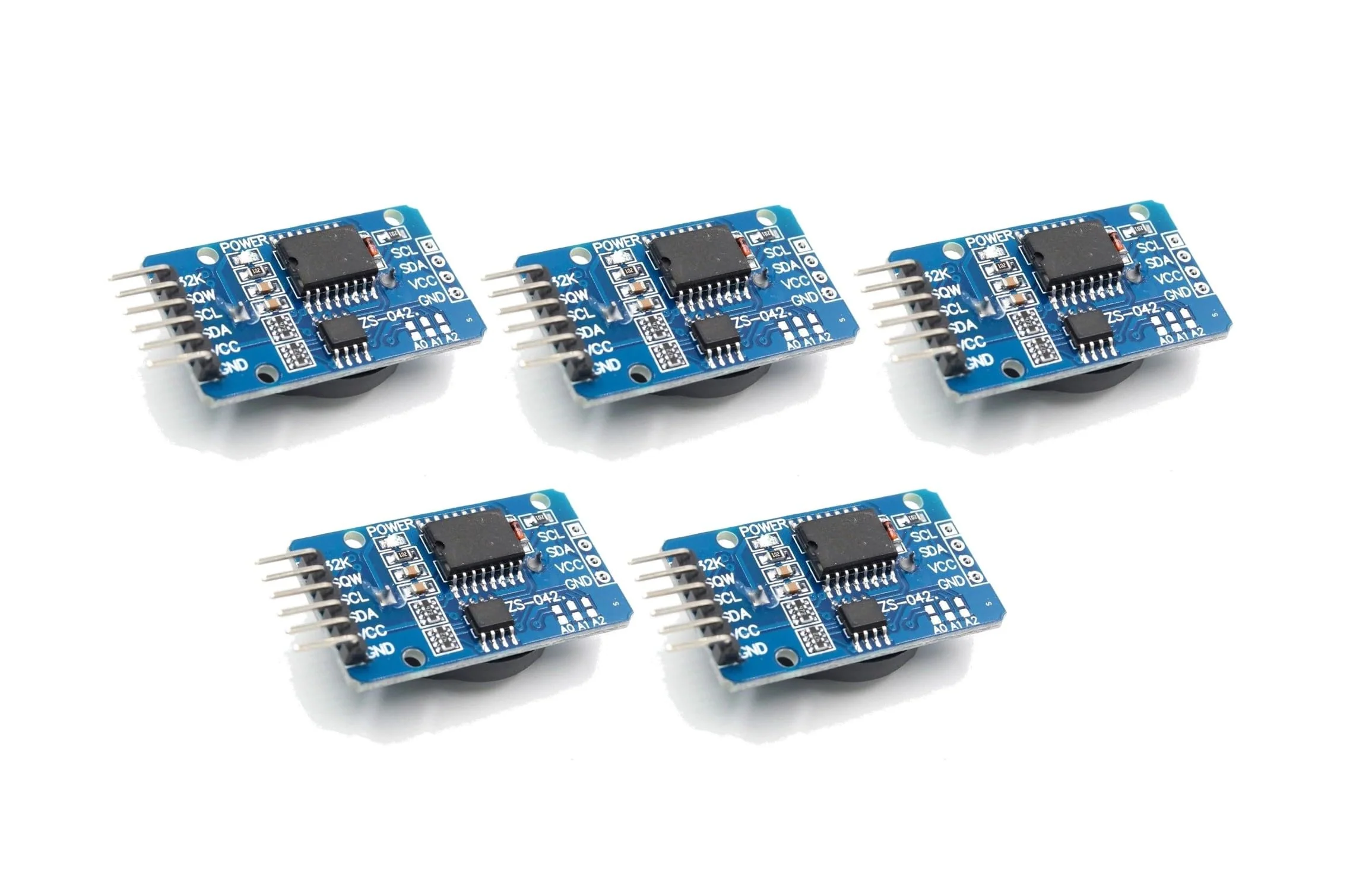 TECNOULAB DS3231 AT24C32 IIC Precision Clock Module Pack of 5