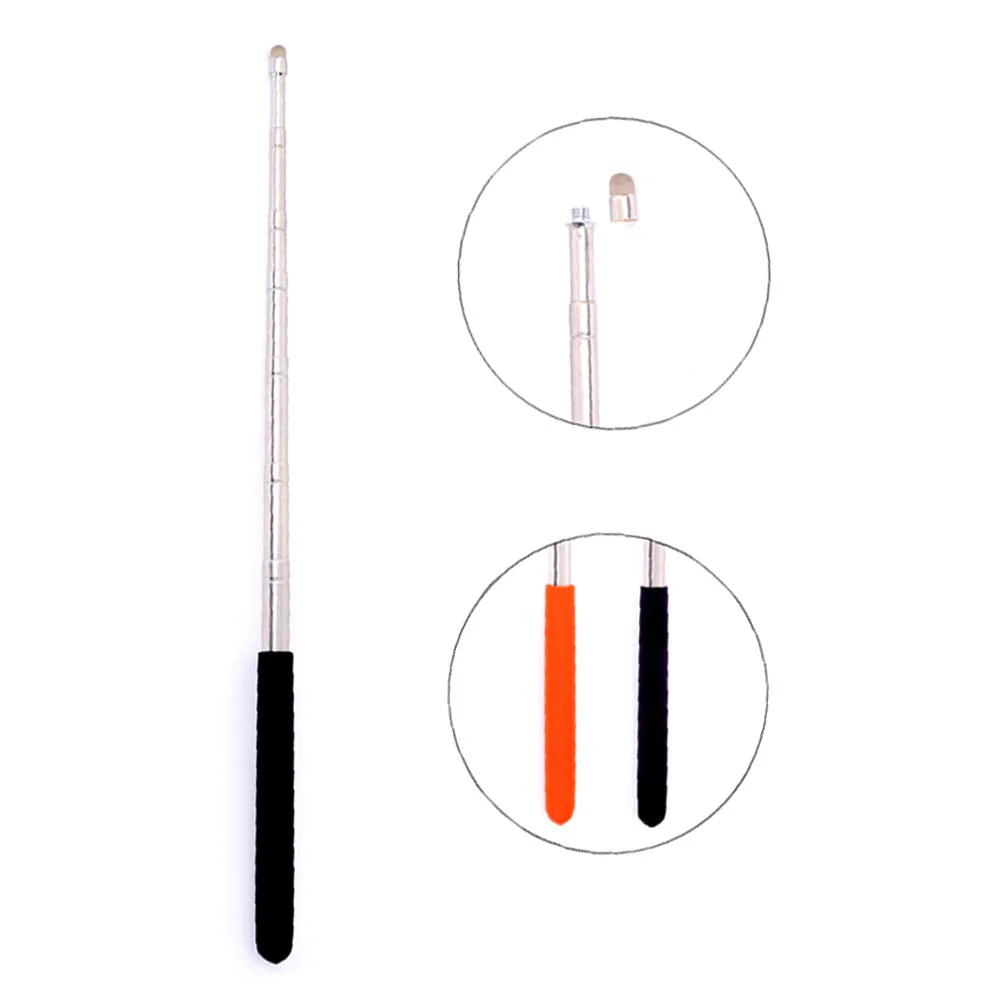 Telescopic Teacher Pointer, Teaching Pointer, Expandable whiteboard Pointer, with capacitive Screen Handwriting Function, Teacher Coach Presenter Pointer, Extended to 39 inches (Black) Black - Image 2