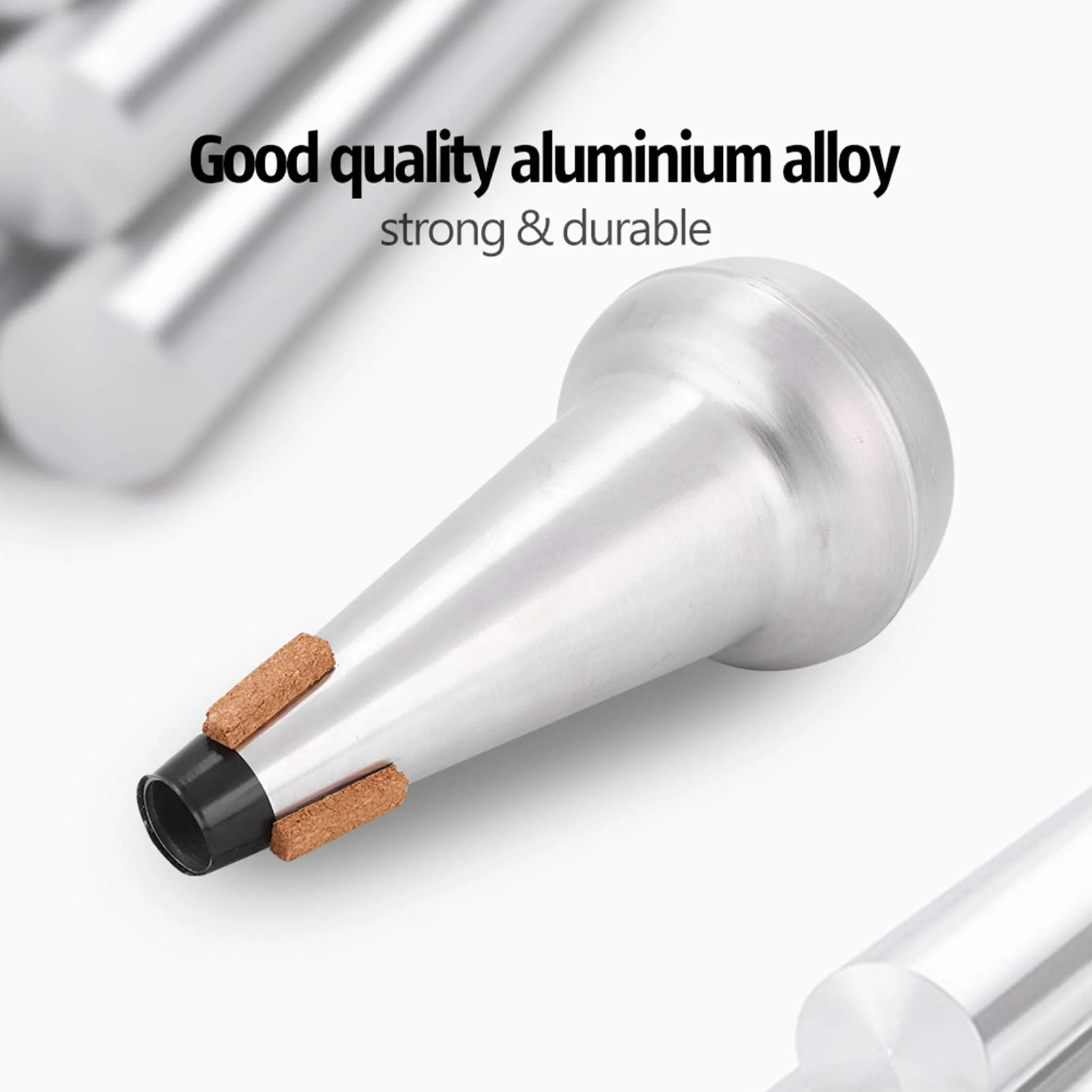 Tenor Trombone Mute Professional Aluminium Alloy Tenor Trombone Practice Mute Silencer for Trombone Musical Instruments Accessory - Image 4