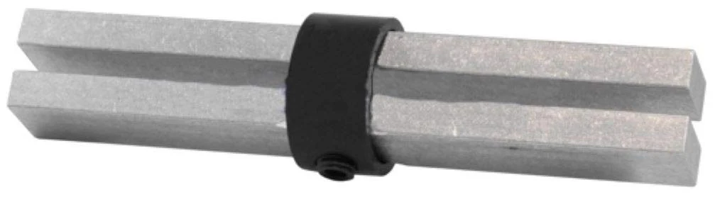 The Light Source Mega-Quick Pipe Splice for 1-1/4 Sch. 40 Pipe, Black Anodized