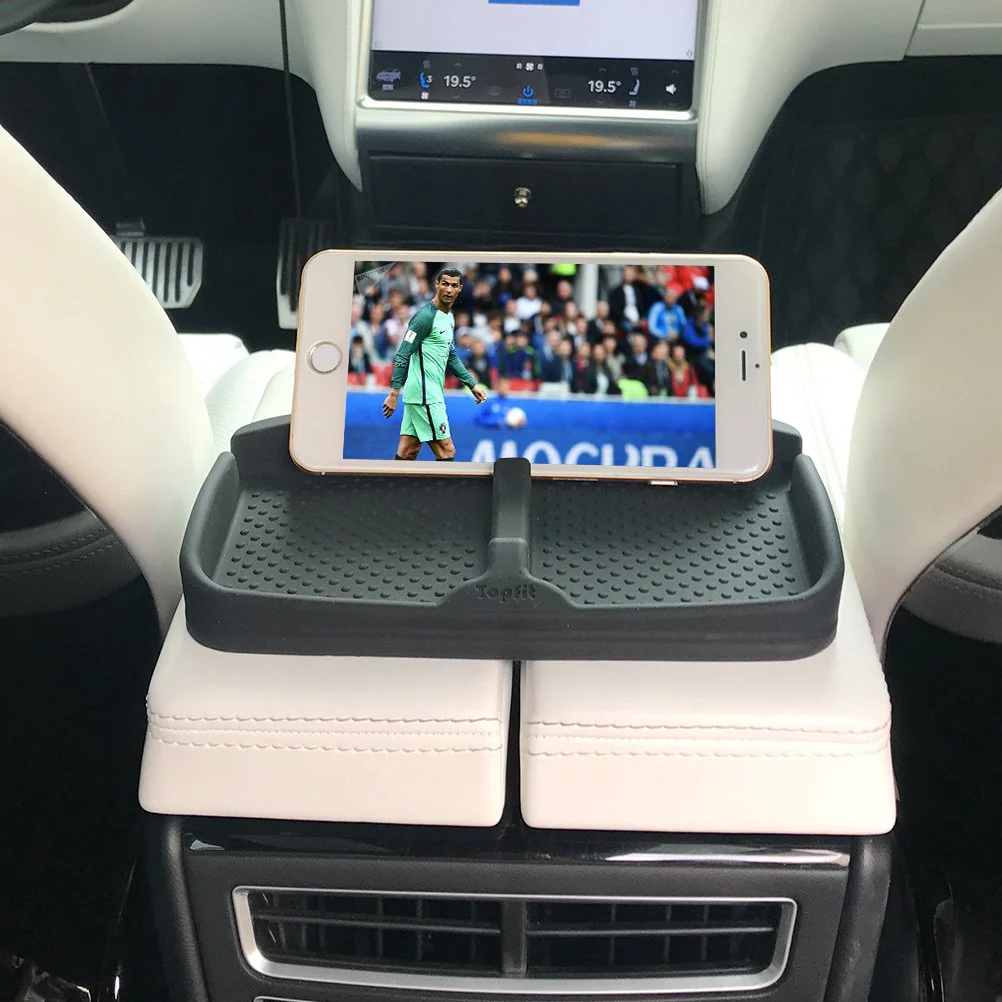 ThinSGO Anti-Slip Car Dash Grip Pad for Cell Phone, Keychains, Sun Glasses,Stand for Navigation Cell Phone (Black) - Image 6