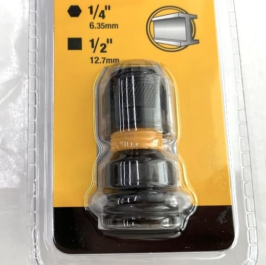 Toefficy DT7508QZ DT7508-QZ DT7508-A9 1/2" x 1/4" Impact Adapter DT7508 Replacement Part for Dewalt - Image 4