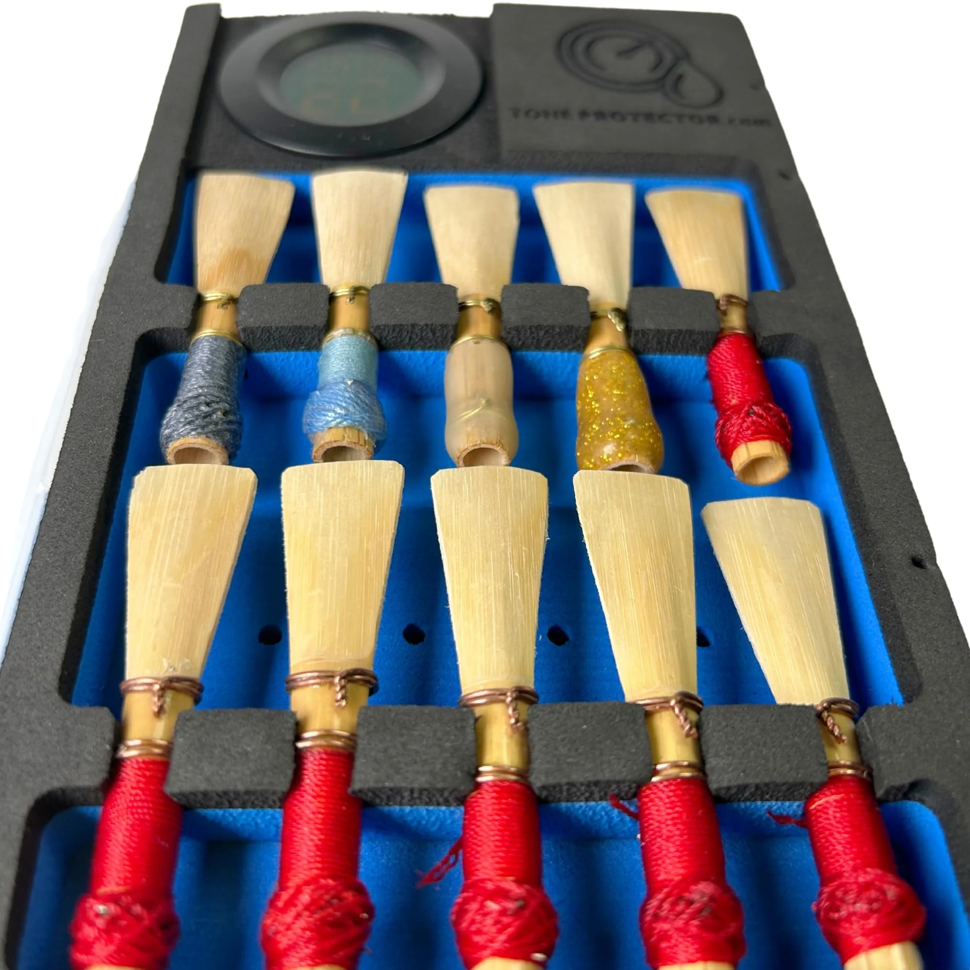 Tone Protector Reed Case for Bassoon Reeds: Digital Bassoon Reed Storage With Two-Way Humidity Control - Image 6